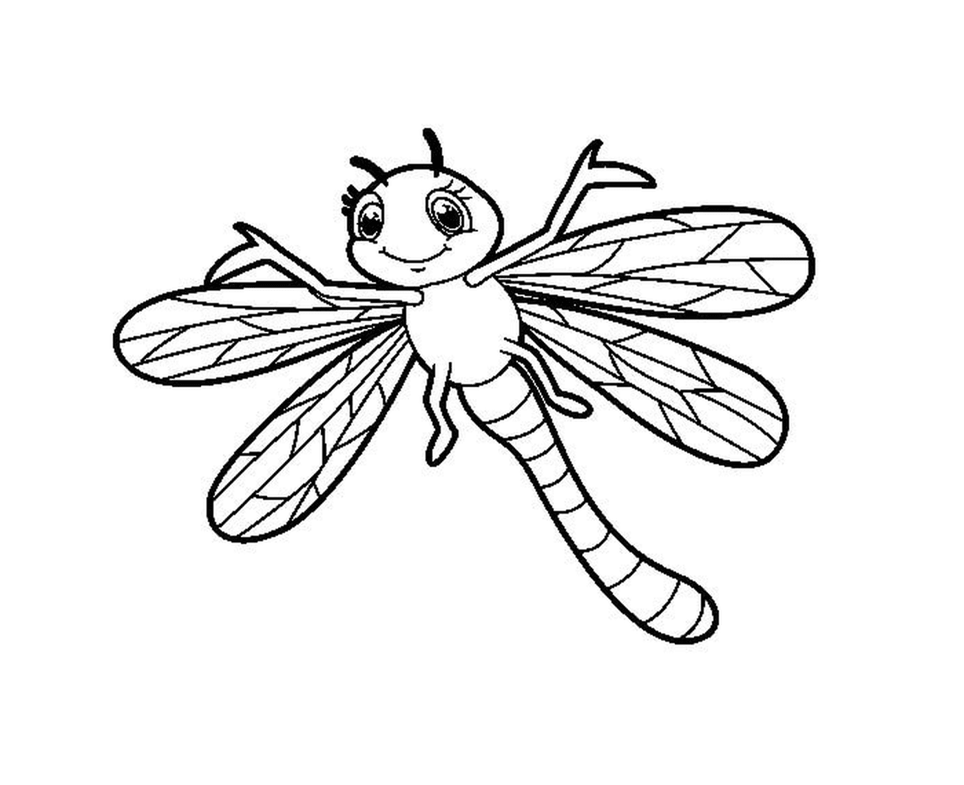  Smileful wording, an adorable insect 