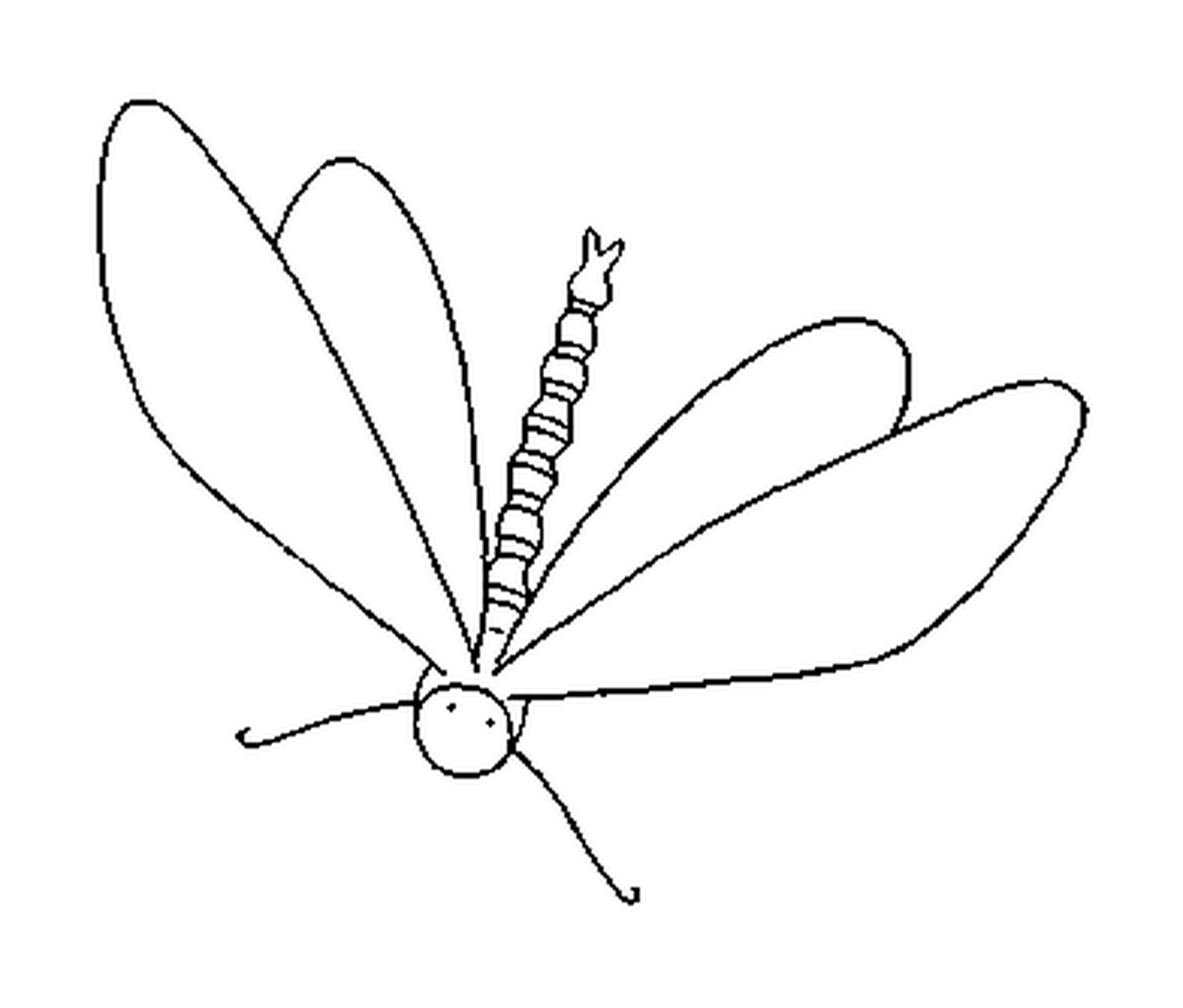  Una de las muchas libélulas 