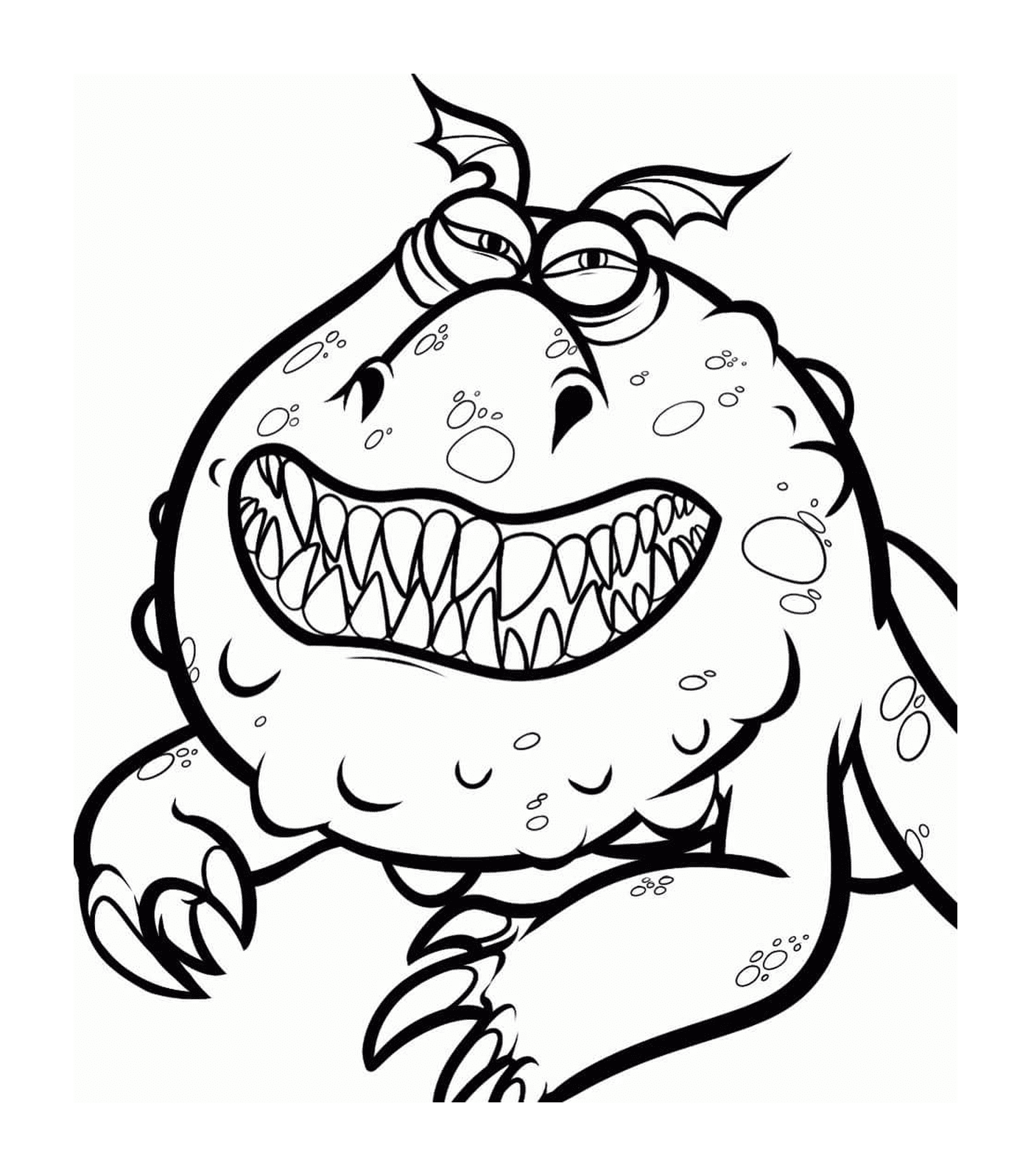  Meatlug, a monster with a big smile 