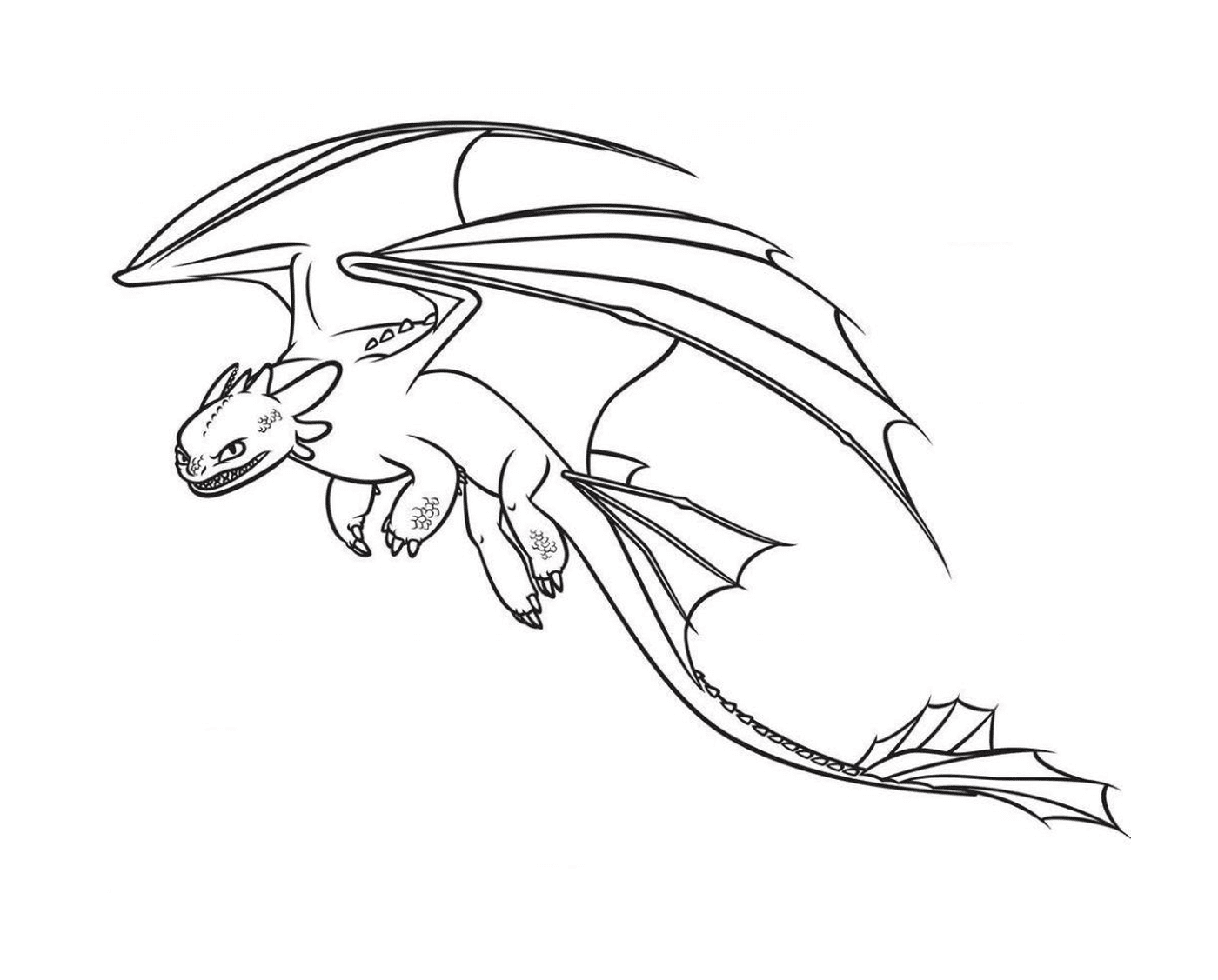  Toothless, el dragón más rápido 