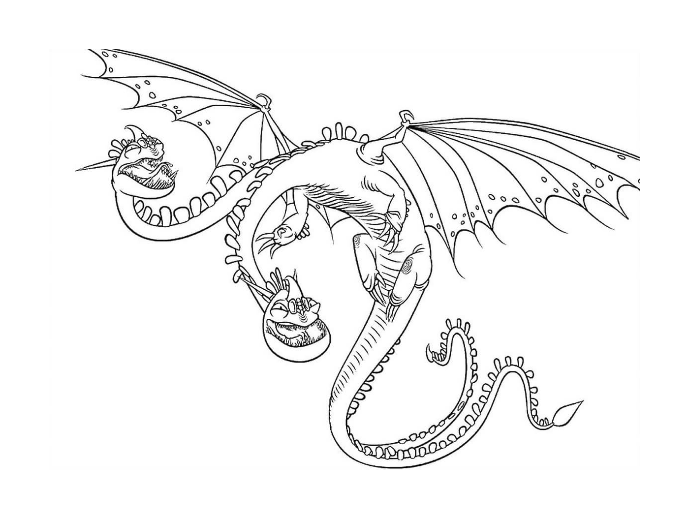  Barf and Belch, a dragon eating 
