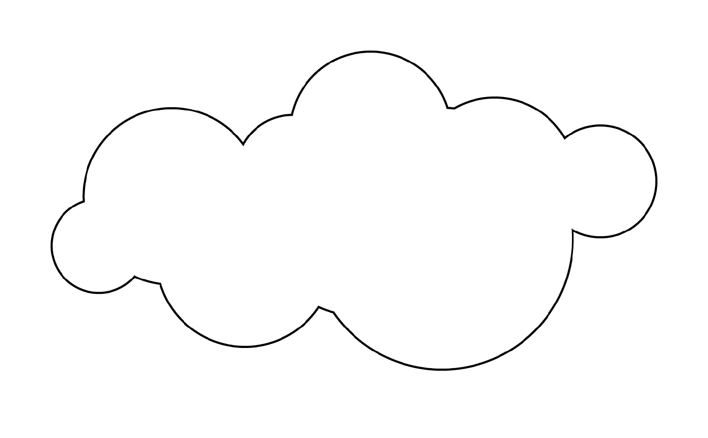  A cloud in the sky 