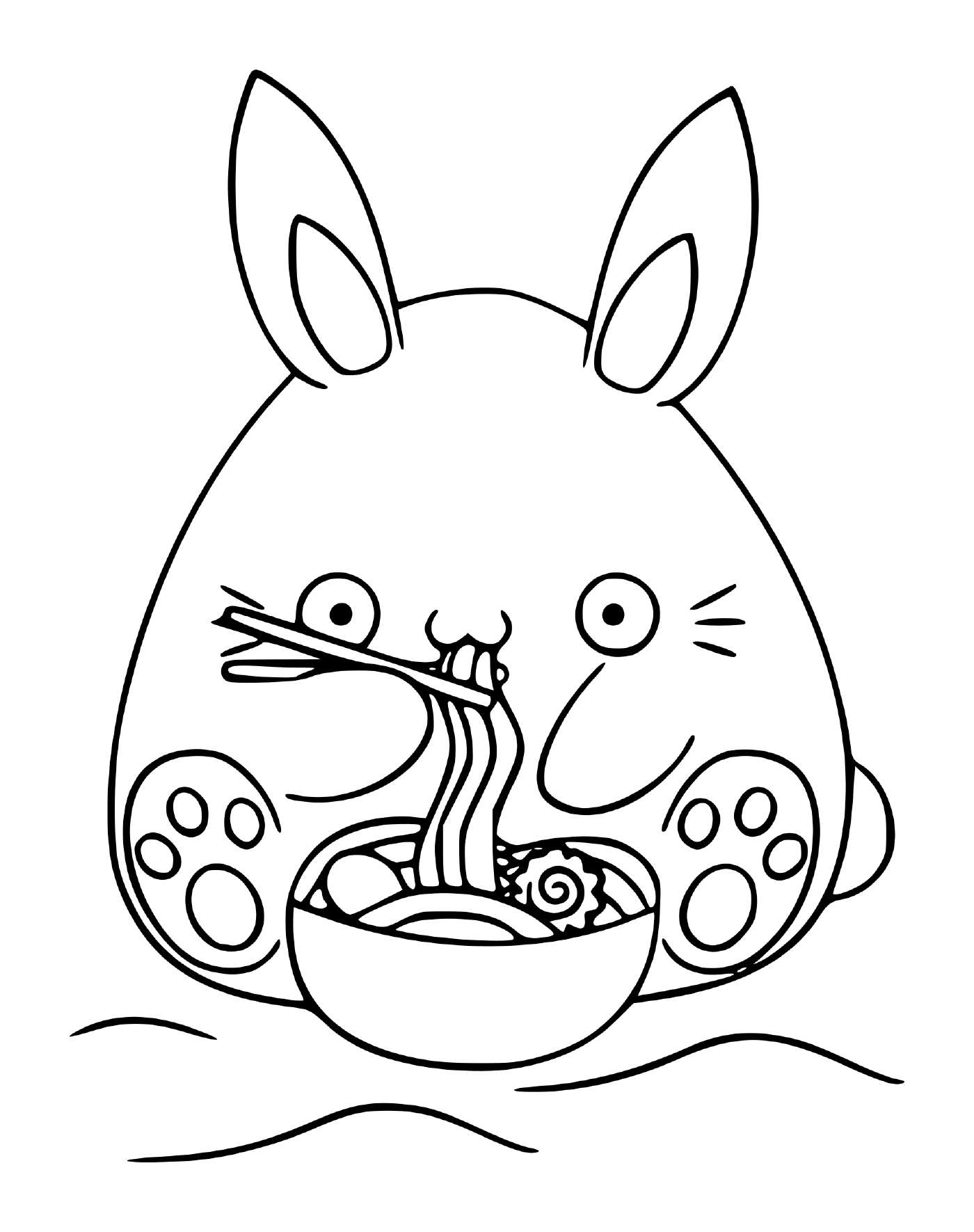  Un coniglio kawaii 