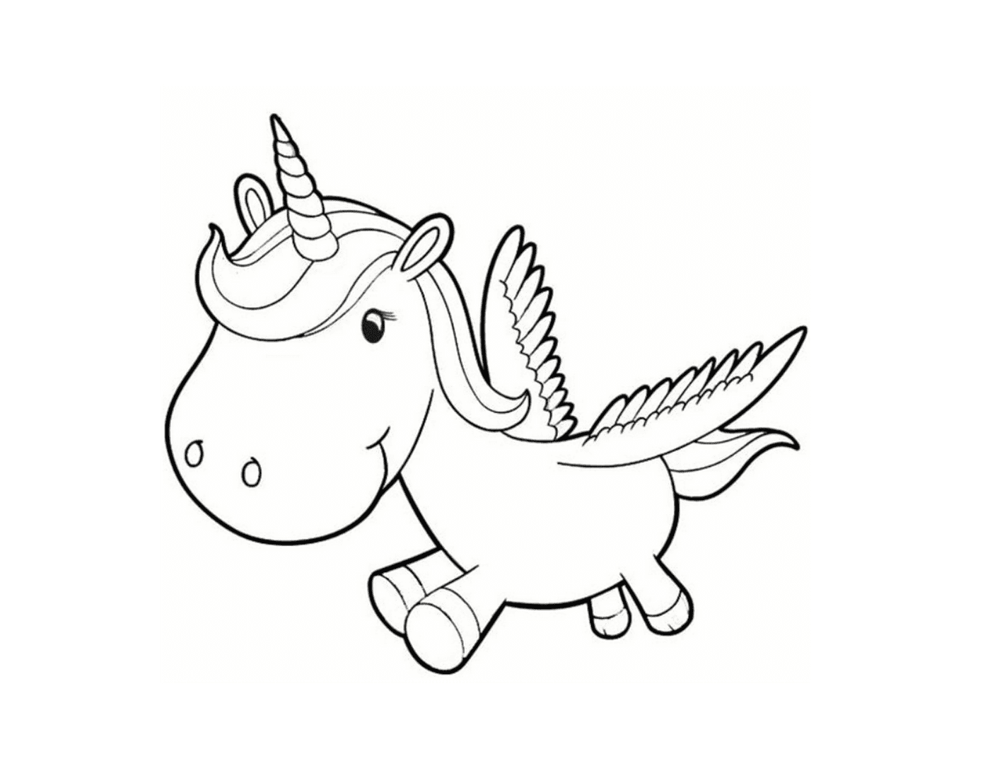  A unicorn with wings 