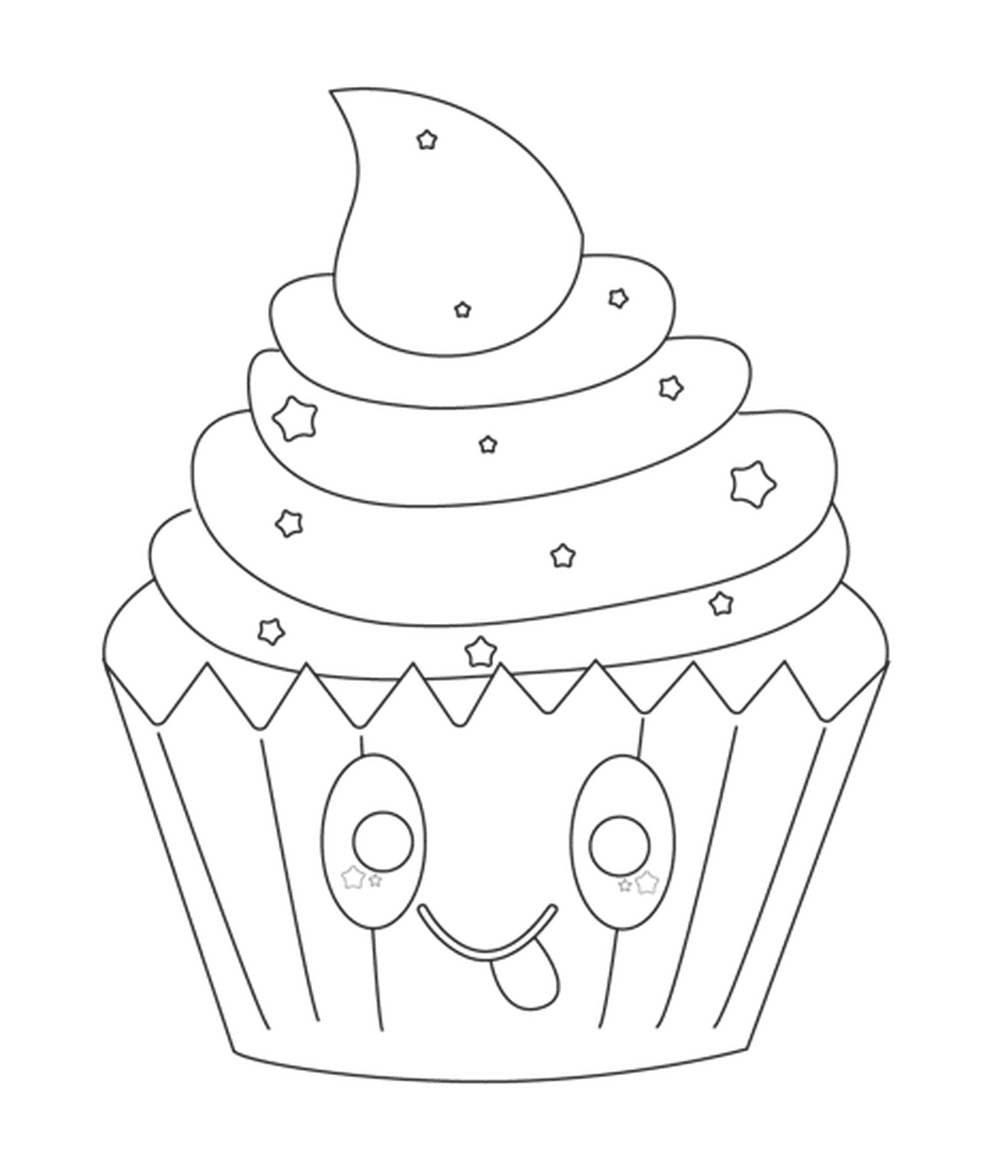  A kawaii cupcake 