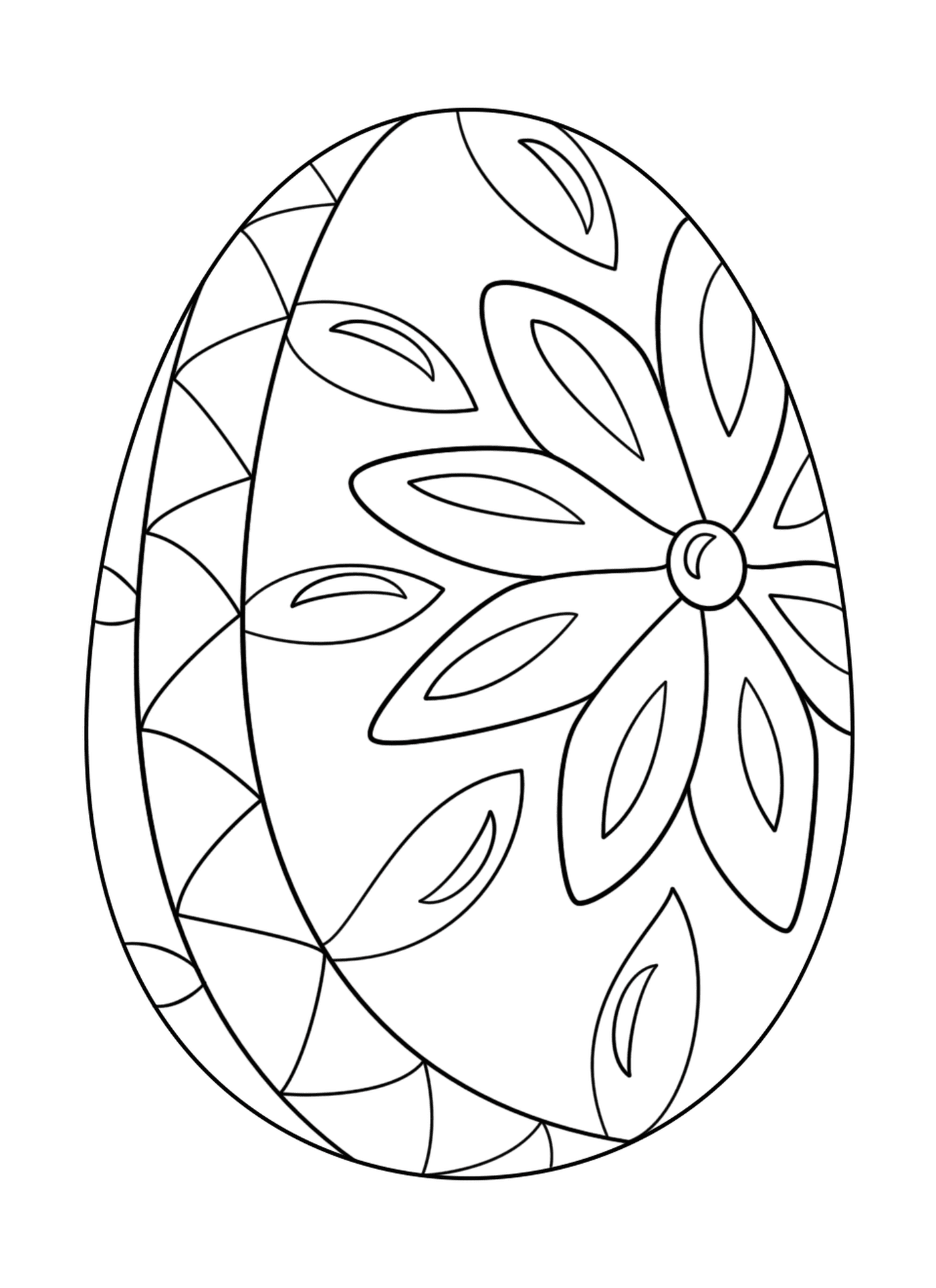  Huevo de Pascua decorativo 