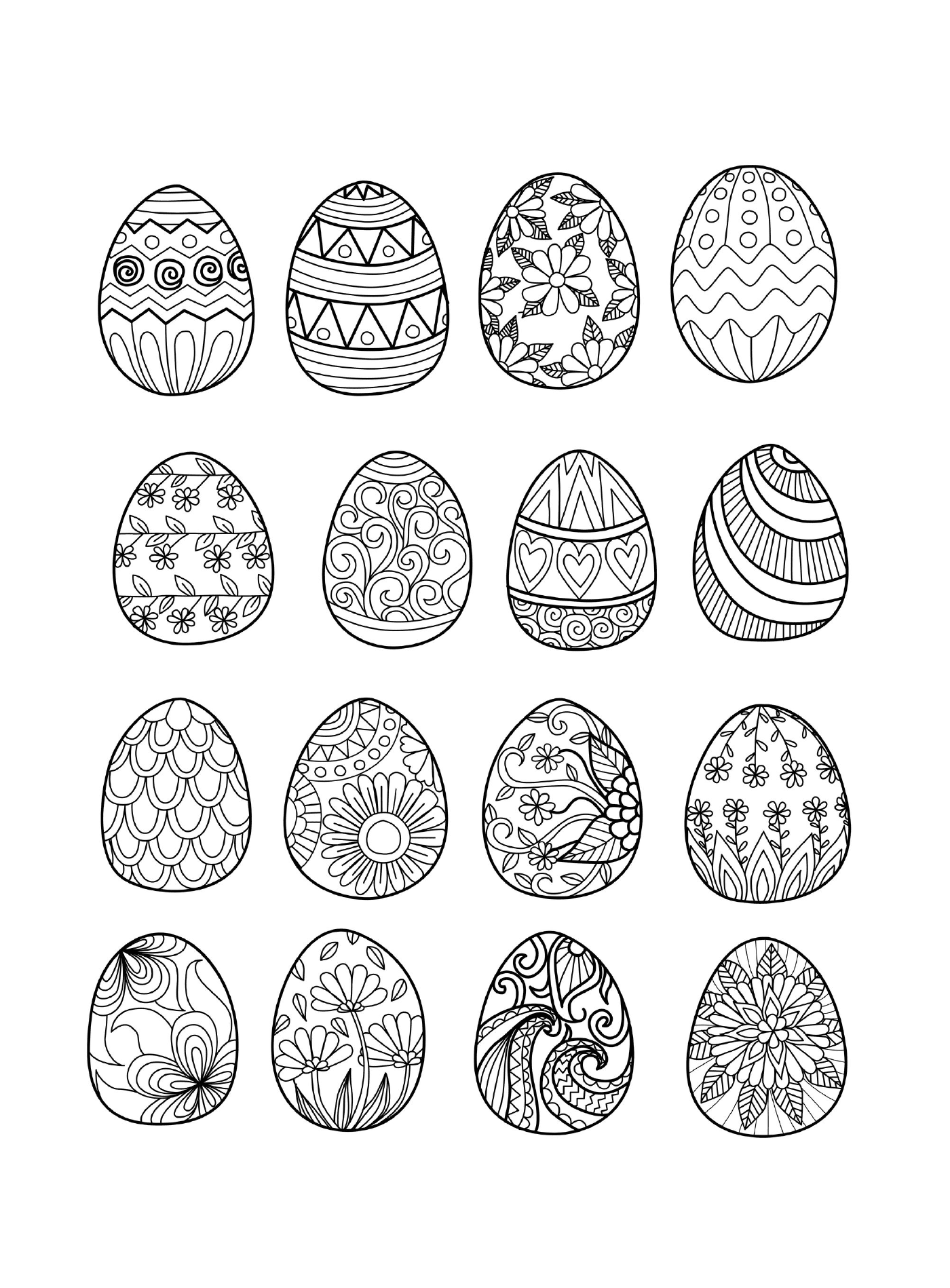  Easter egg set for adults 
