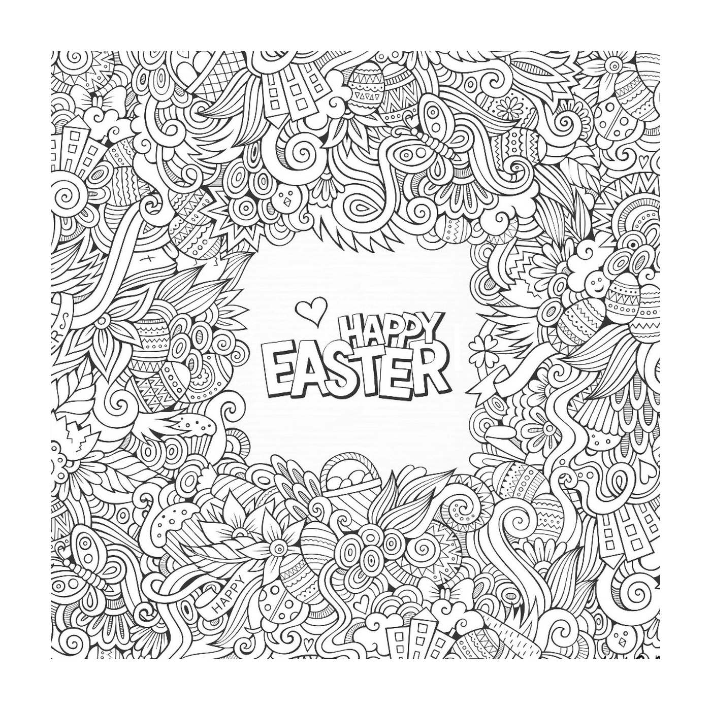  Doodle Easter 