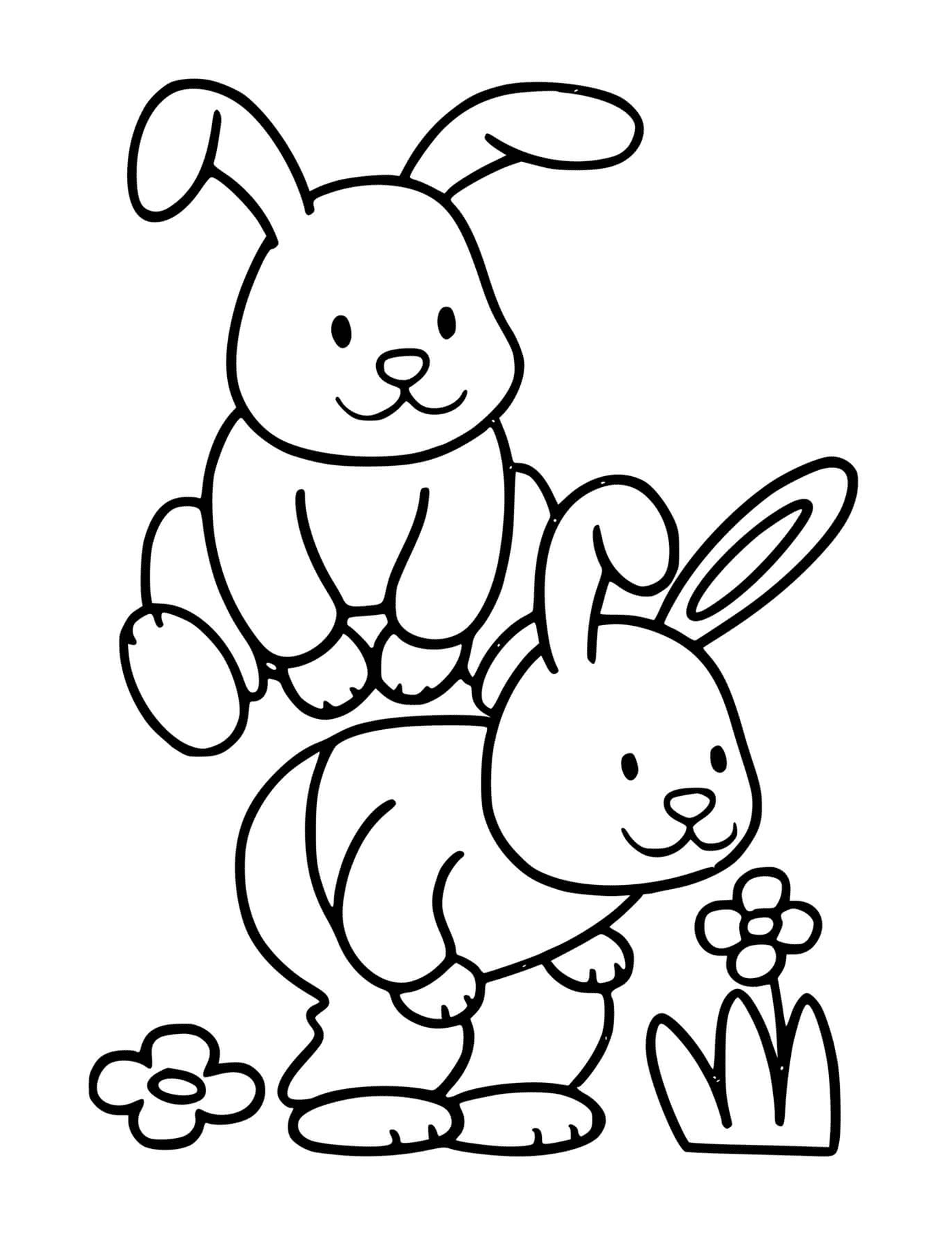  Conejos maternos Pascuas fáciles 