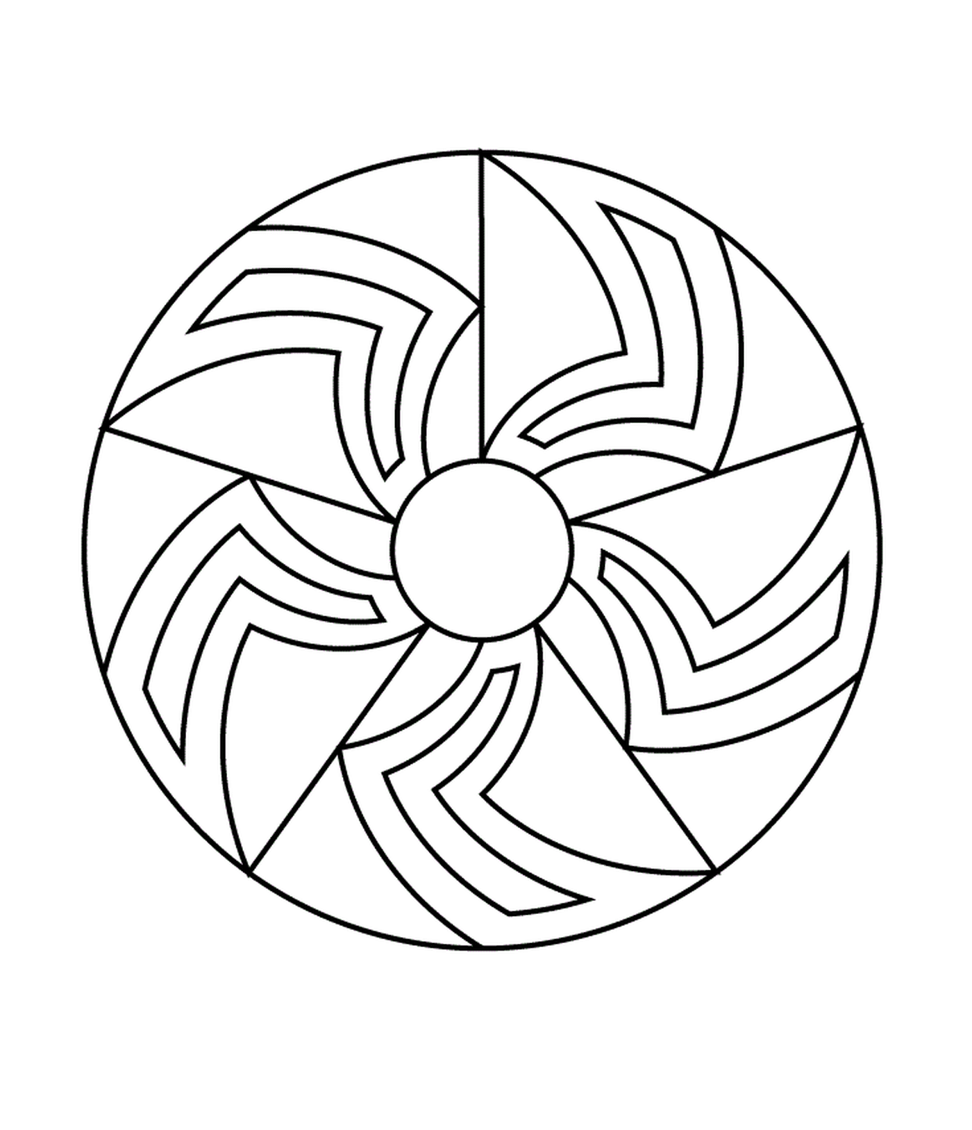  A circular pattern 