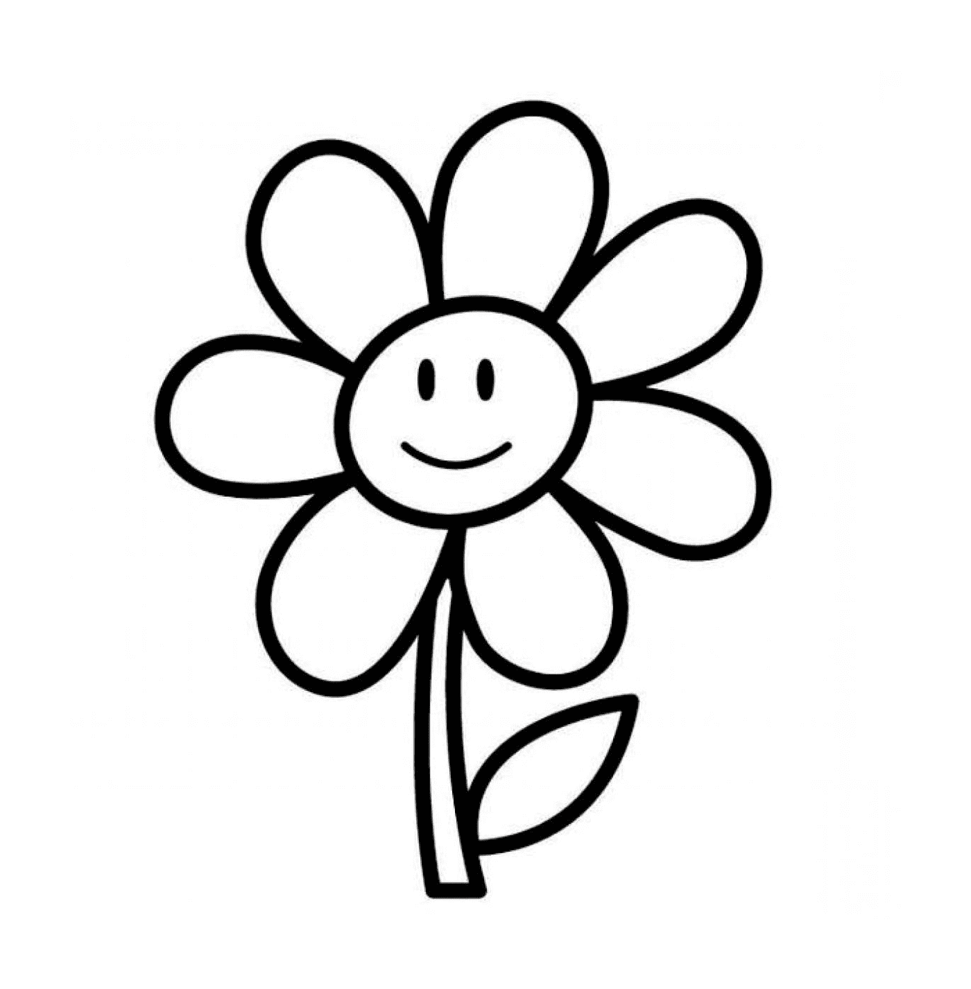  Eine lächelnde Blume 
