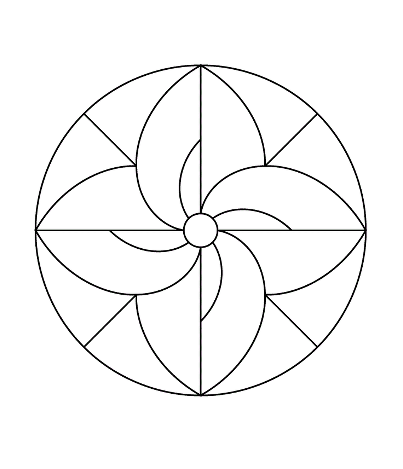  A circular pattern 