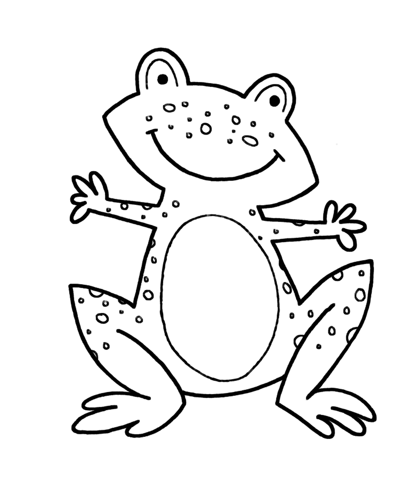  A frog 