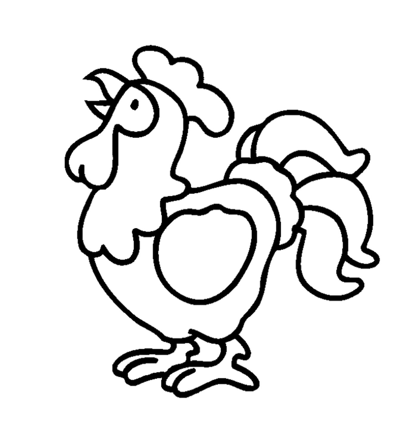  Un gallo 