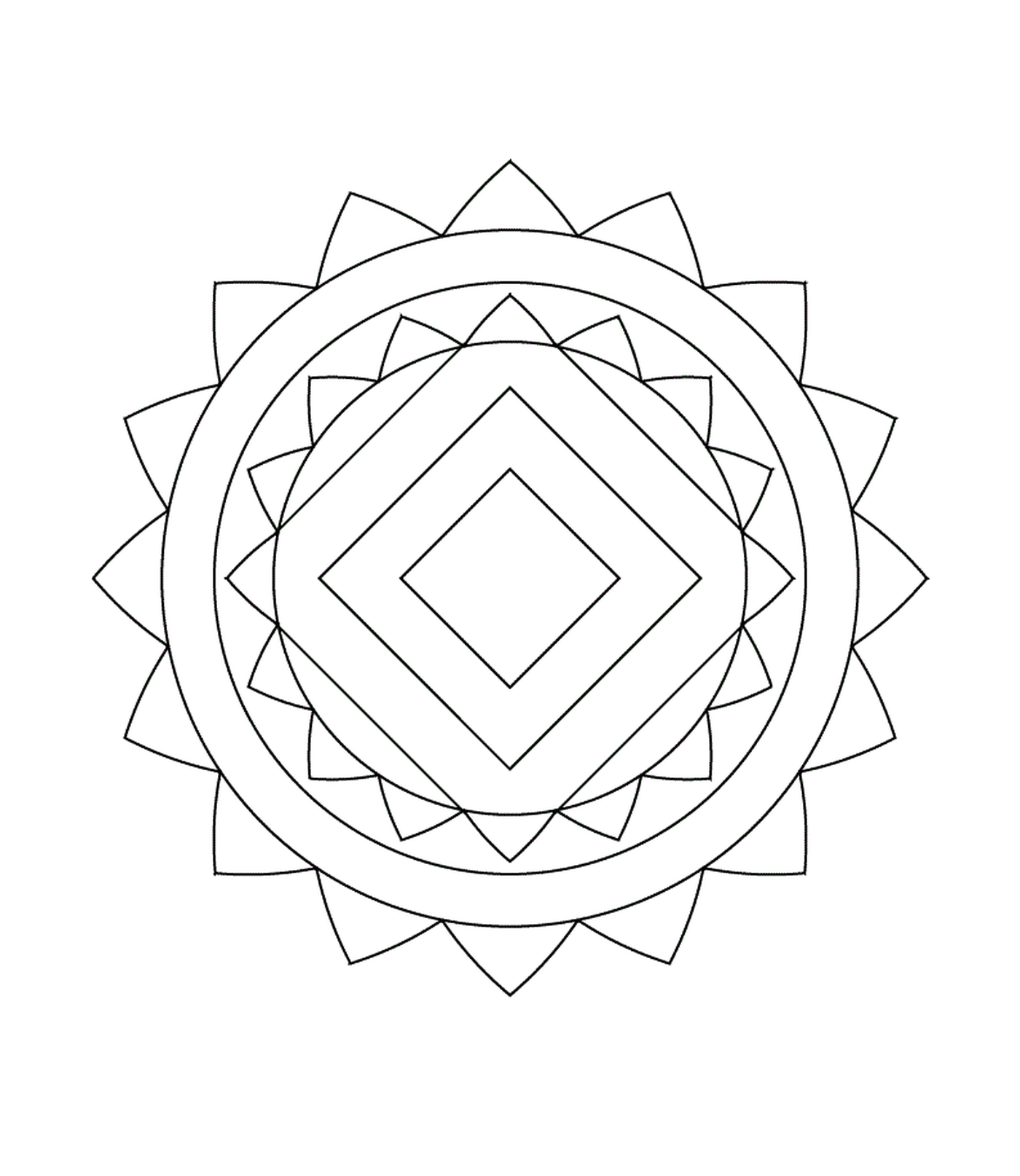  Geometrische Zeichnung 