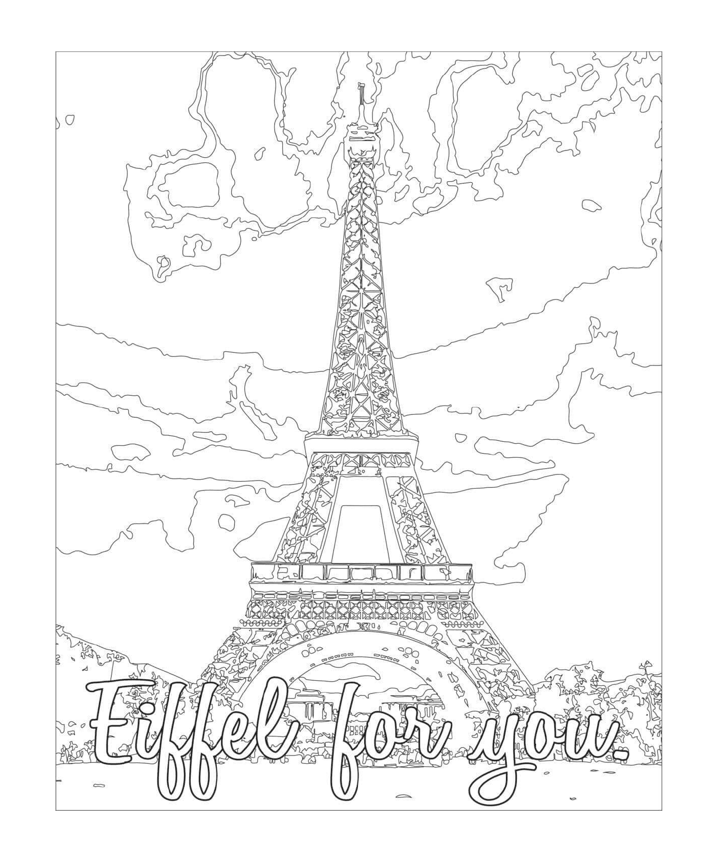  Eiffel für Sie, romantisches Symbol 