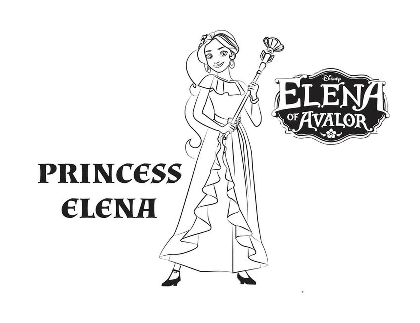  Principessa Elena di Disney Avalor 