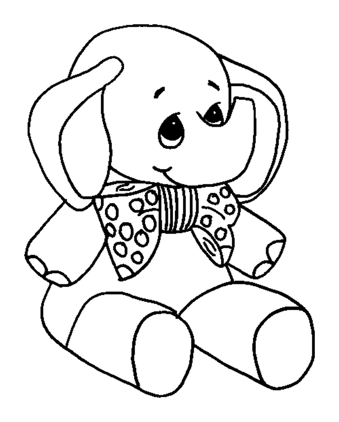  Ein Elefant-Teddy 