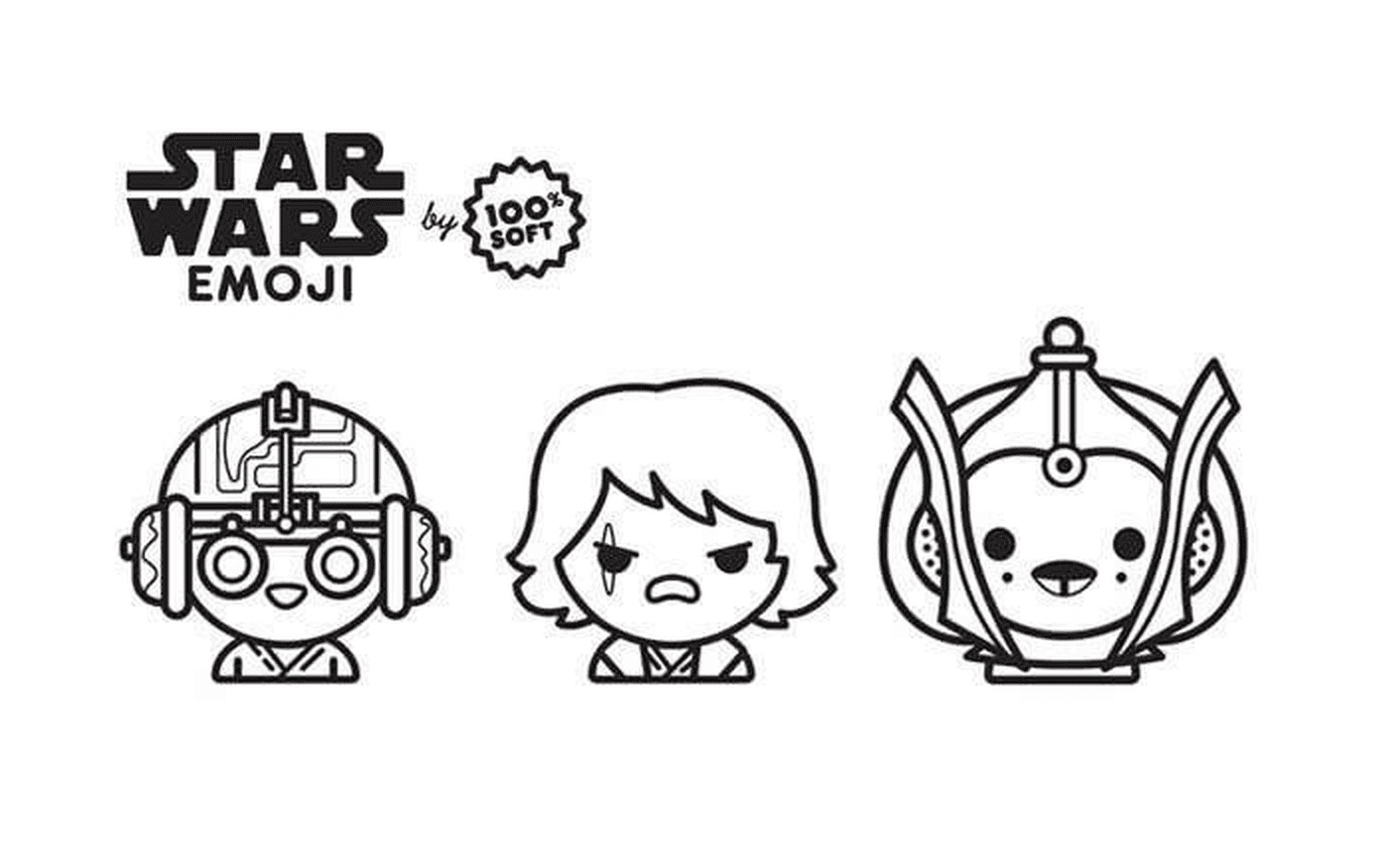  Saga de Emoji Star Wars, Anakin 