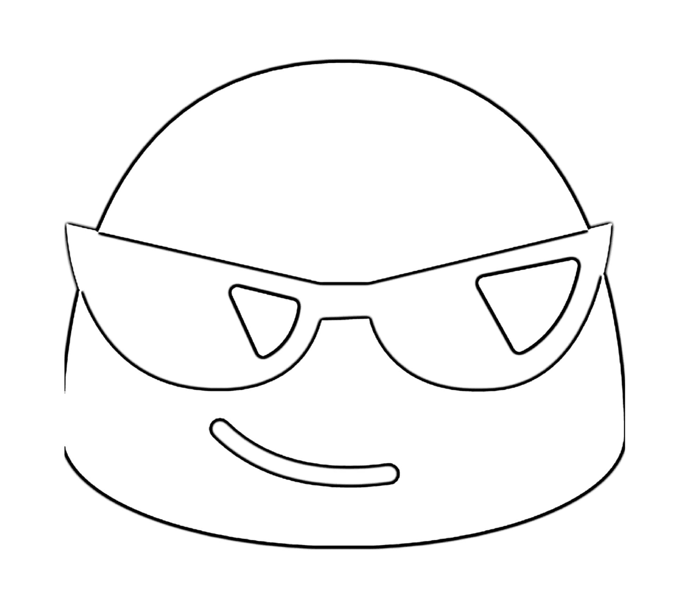  A person with a hat and sunglasses 