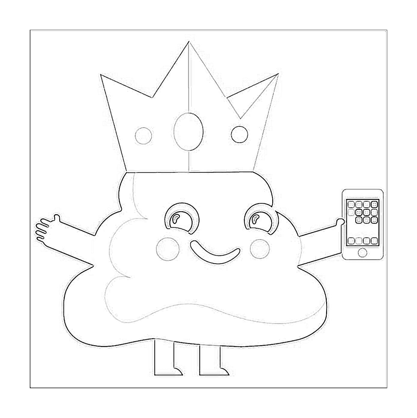  A cloud with a crown 