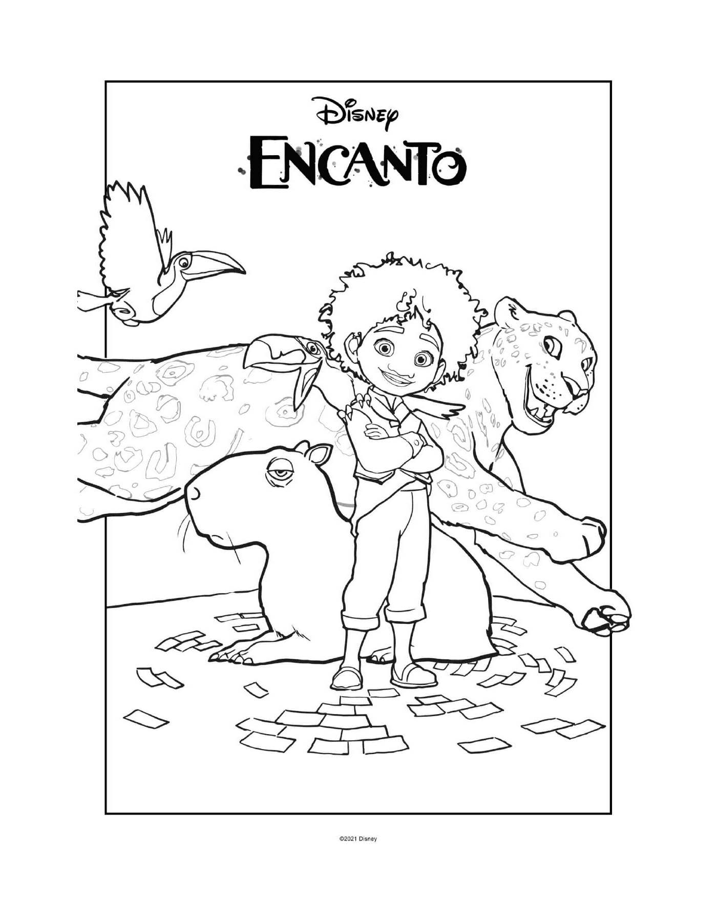  Antonio Encanto Disney und Tiere 