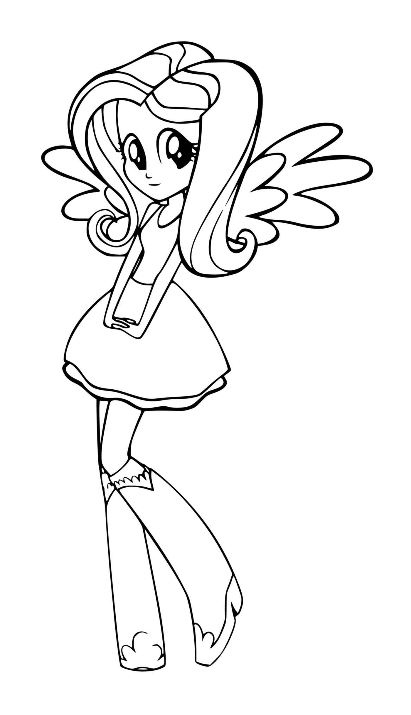  Fluttershy from Equestria Girls 