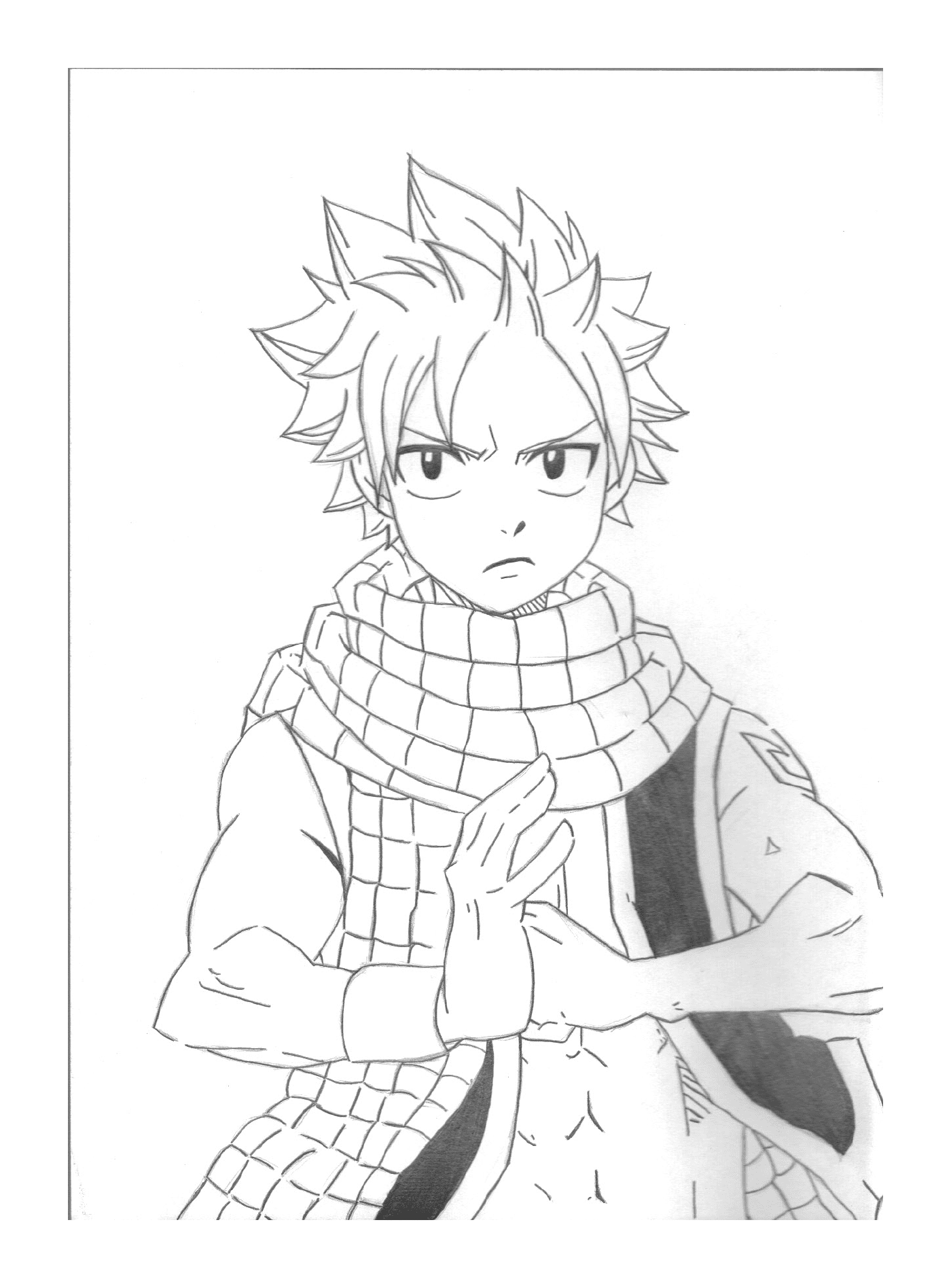  A man with a scarf 