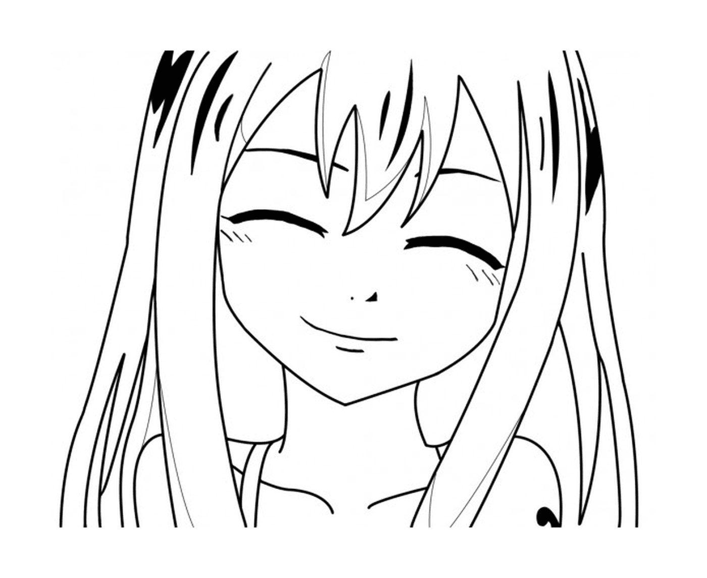  A smiling girl 