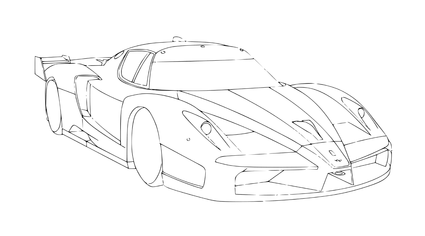  A Ferrari FXX by Leetghostdriver 