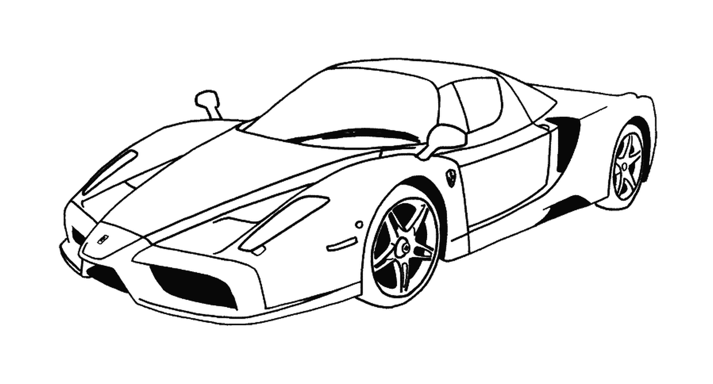  Un coche Ferrari 