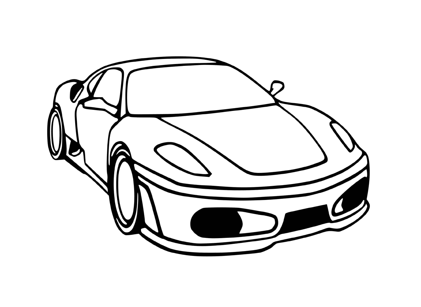  Un coche Ferrari f430 