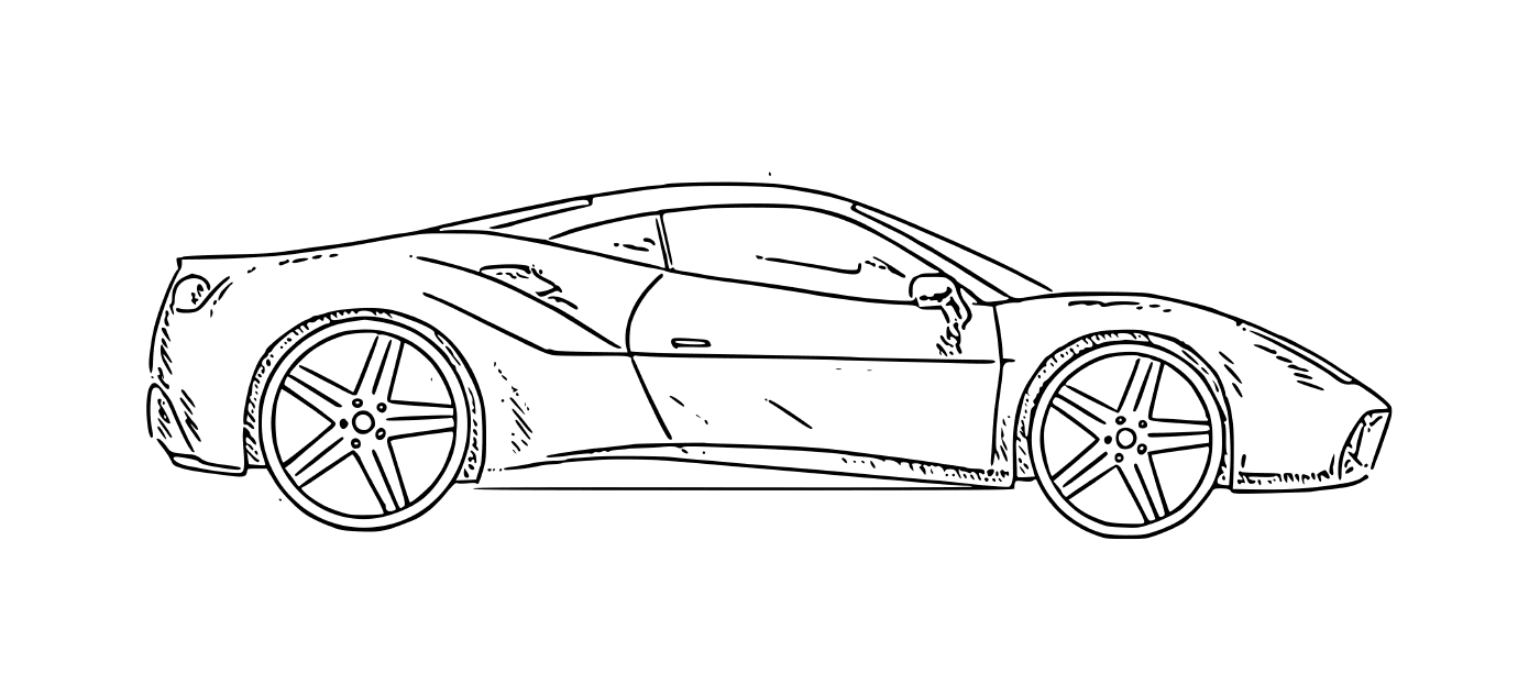  Un Ferrari Portofino V8 Biturbo convertible 