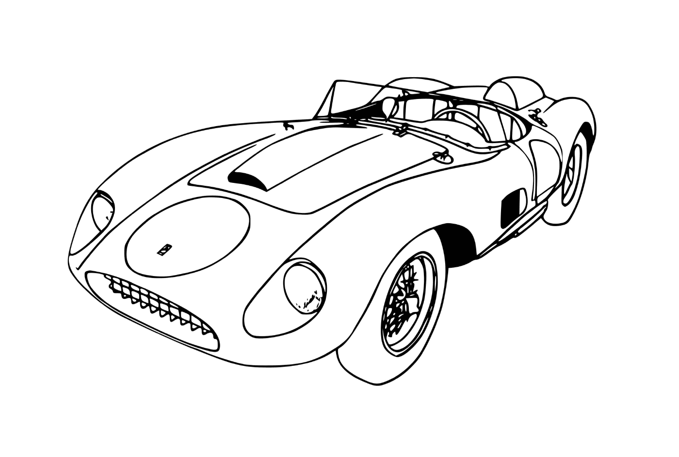  Un coche Ferrari f70 