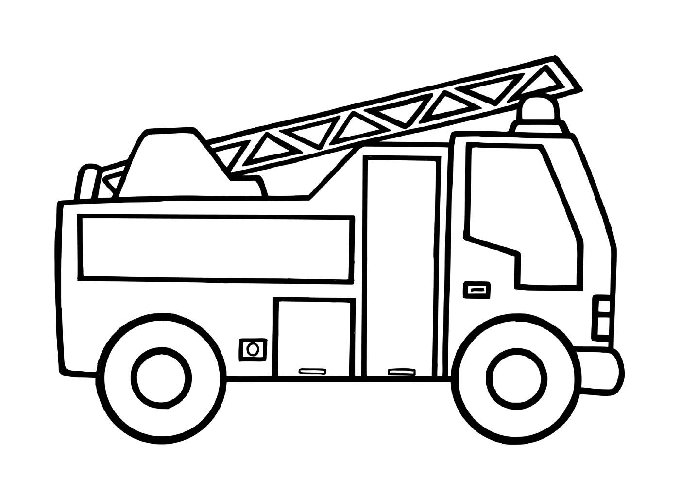  Un camión de bomberos para jardín de infantes 