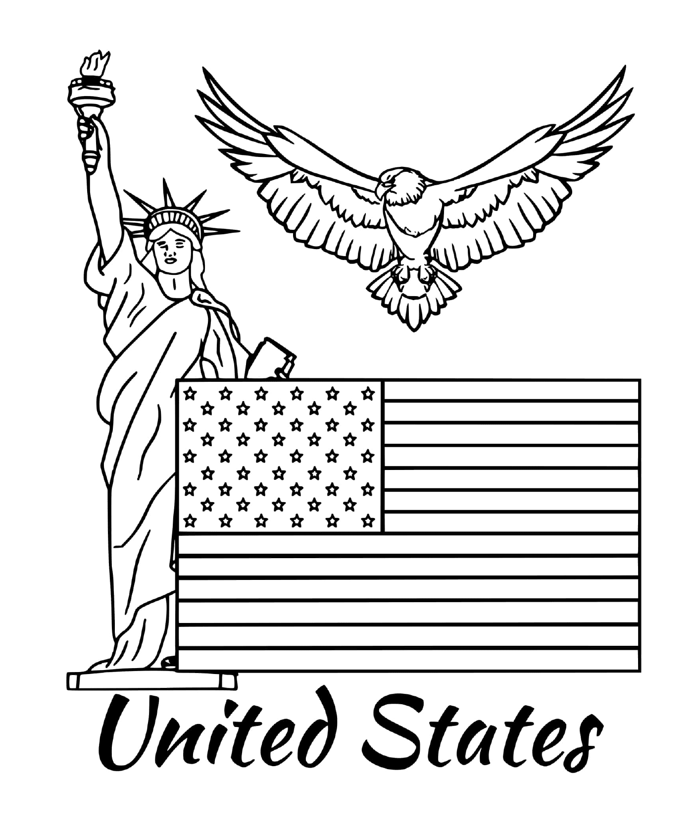  Флаг Соединенных Штатов 