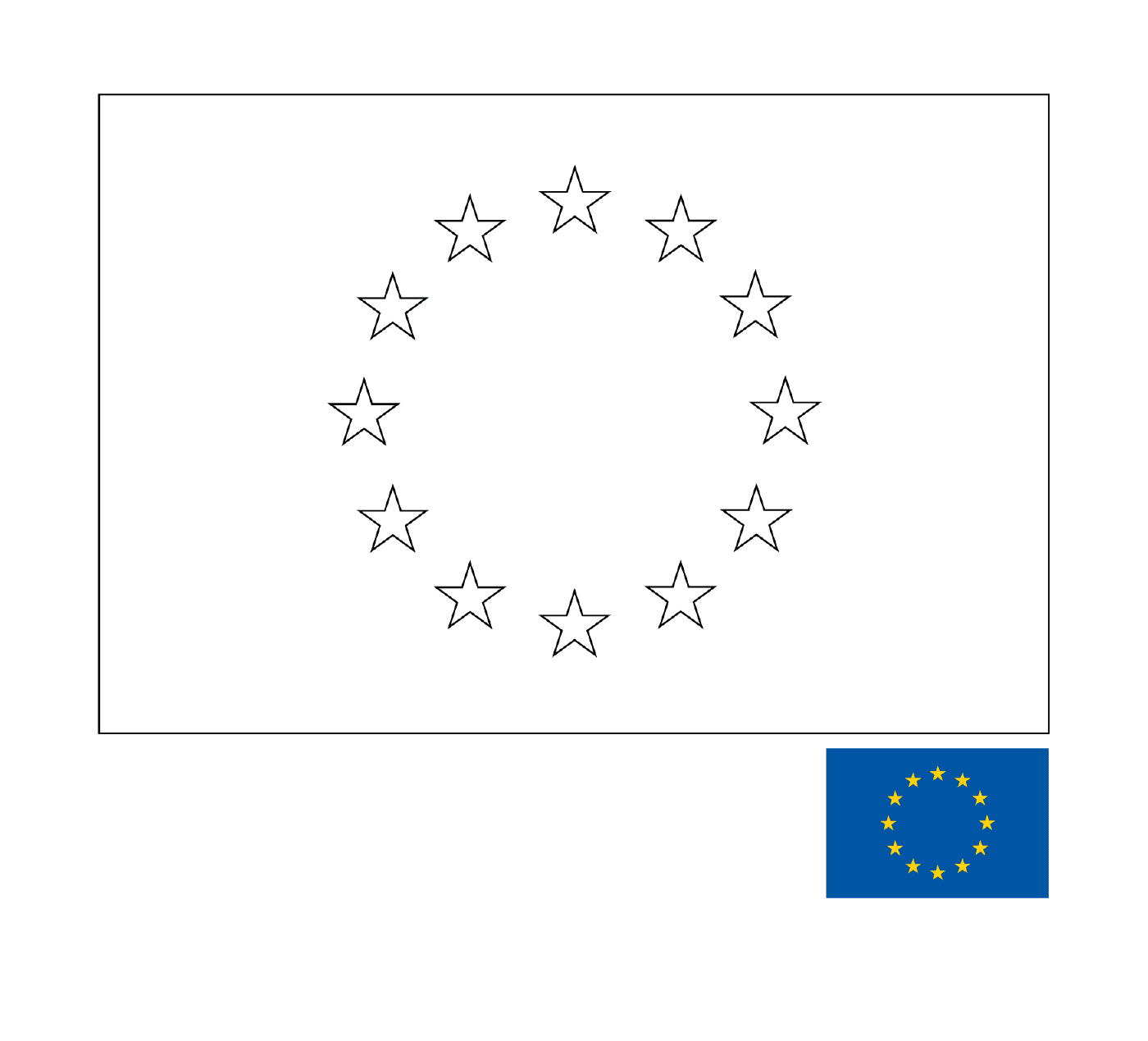  Bandera de la Unión Europea 