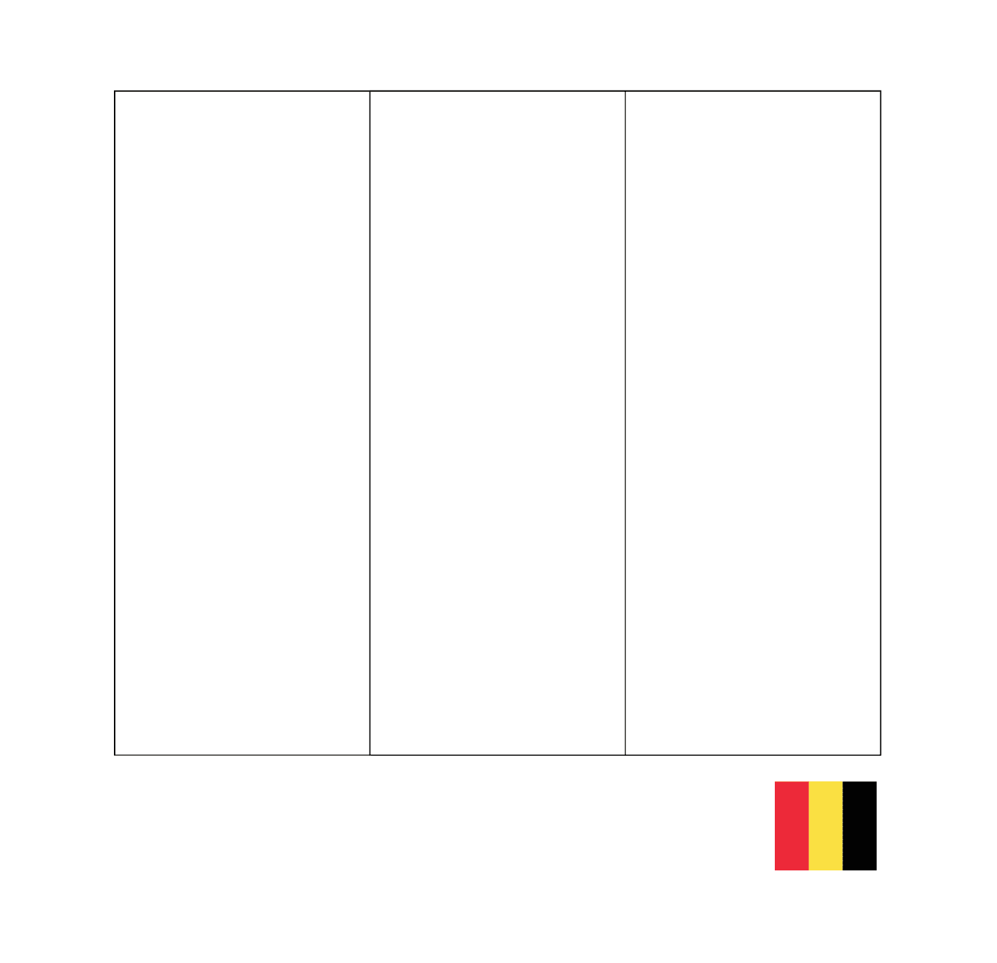  Flagge von Belgien 
