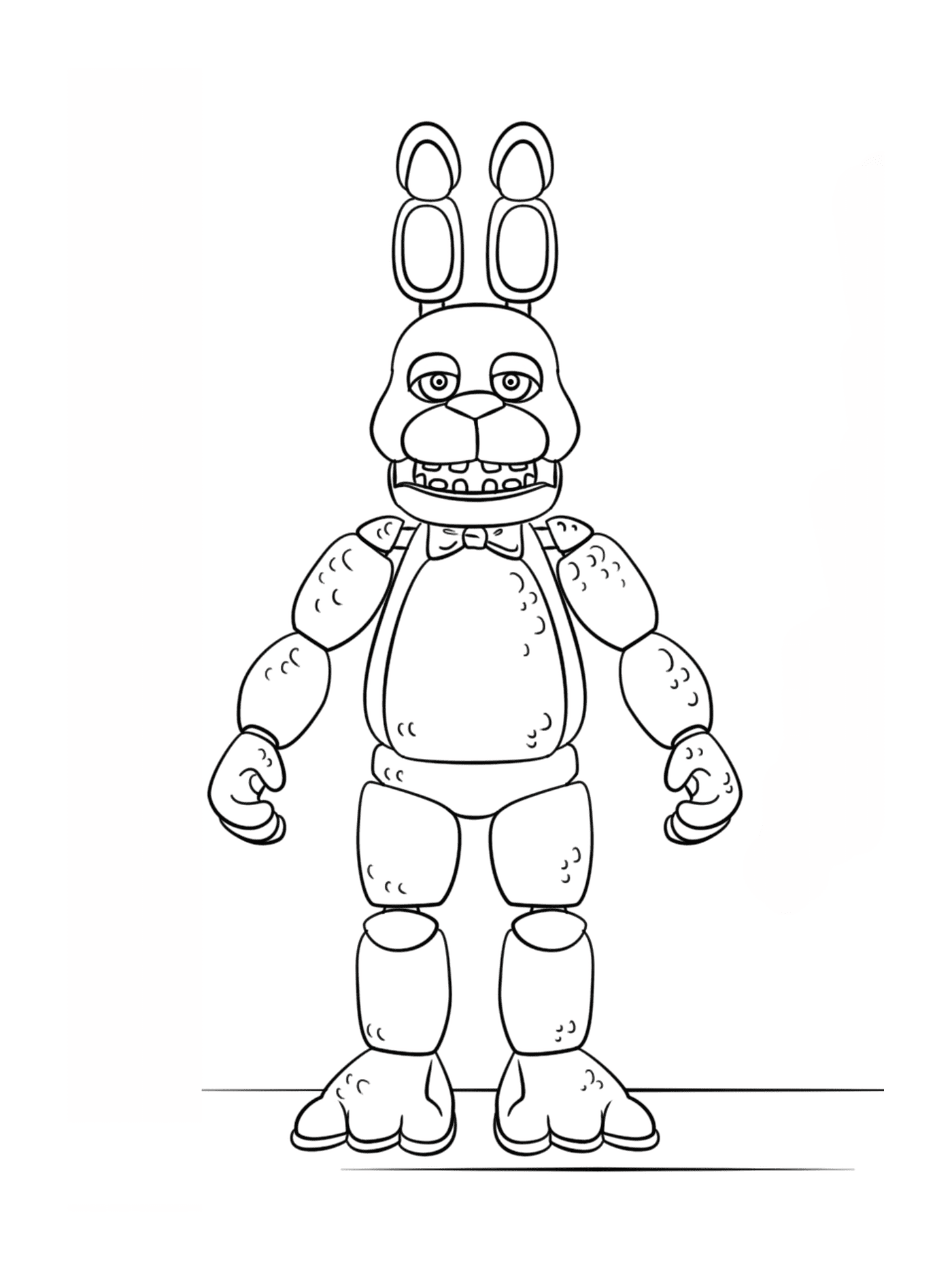  A toy resembling Toy Bonnie 
