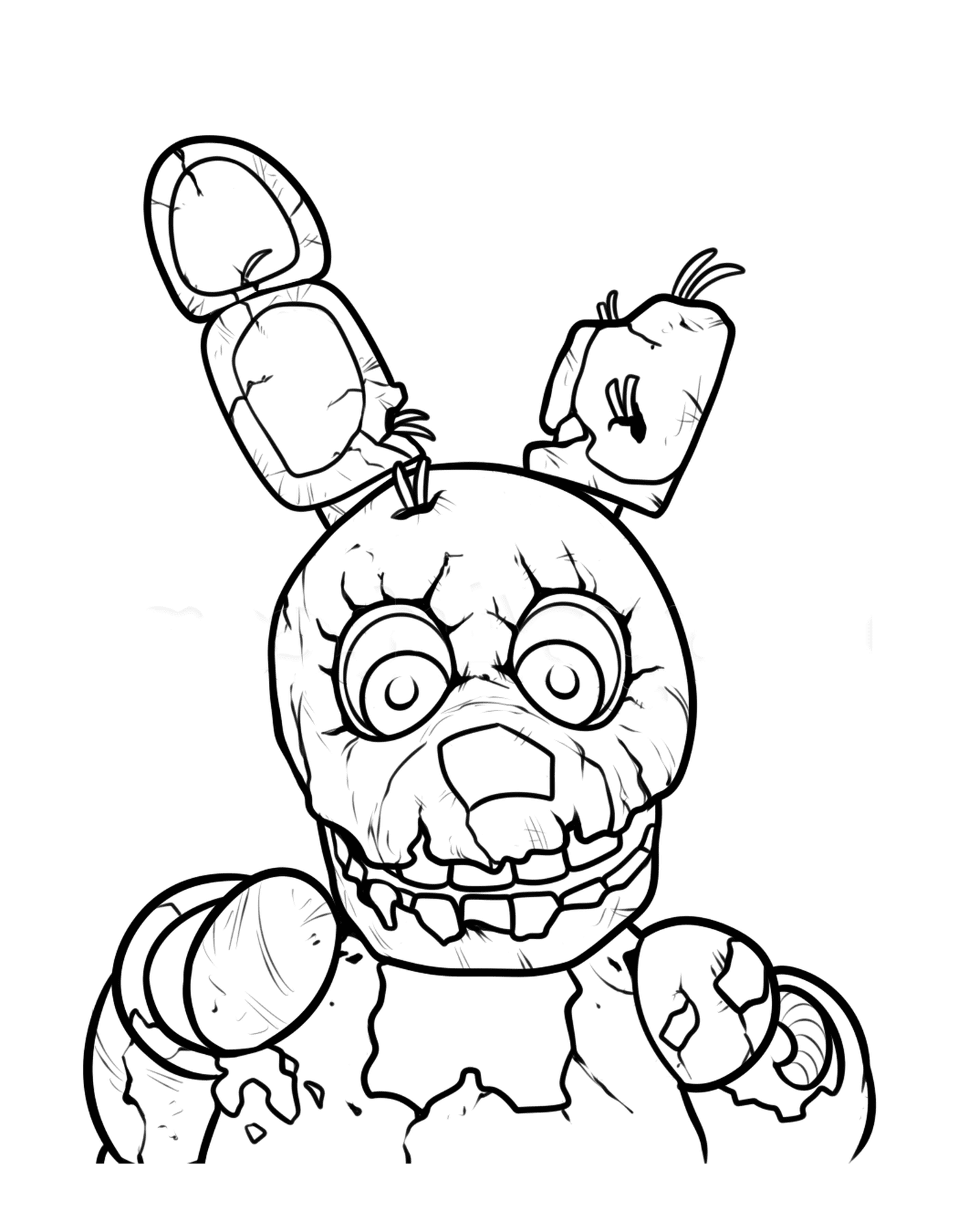  A scary character from Five Nights at Freddy's 