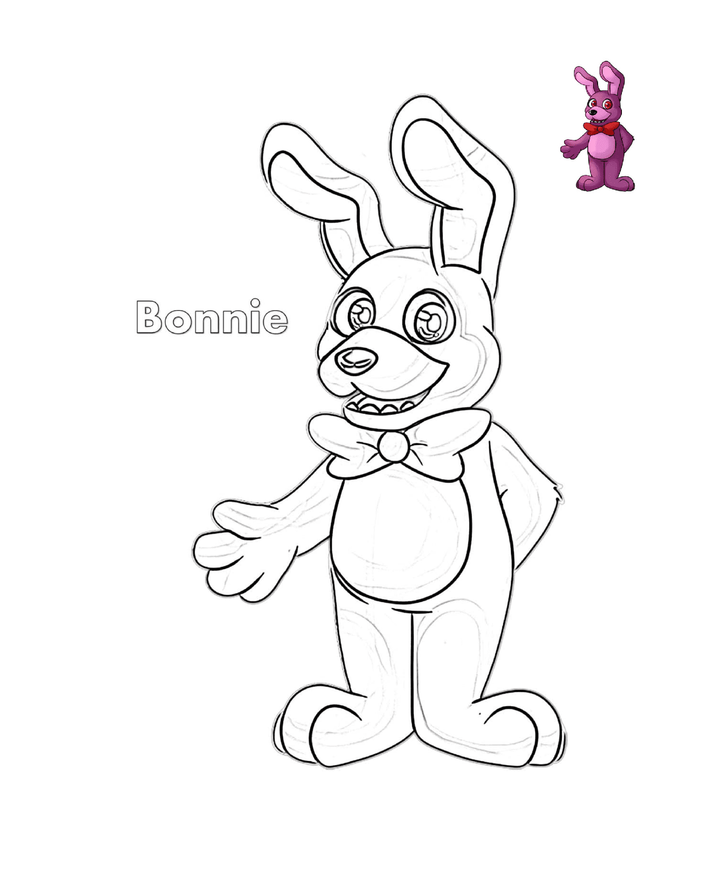  Кролик с бабочным галстуком 