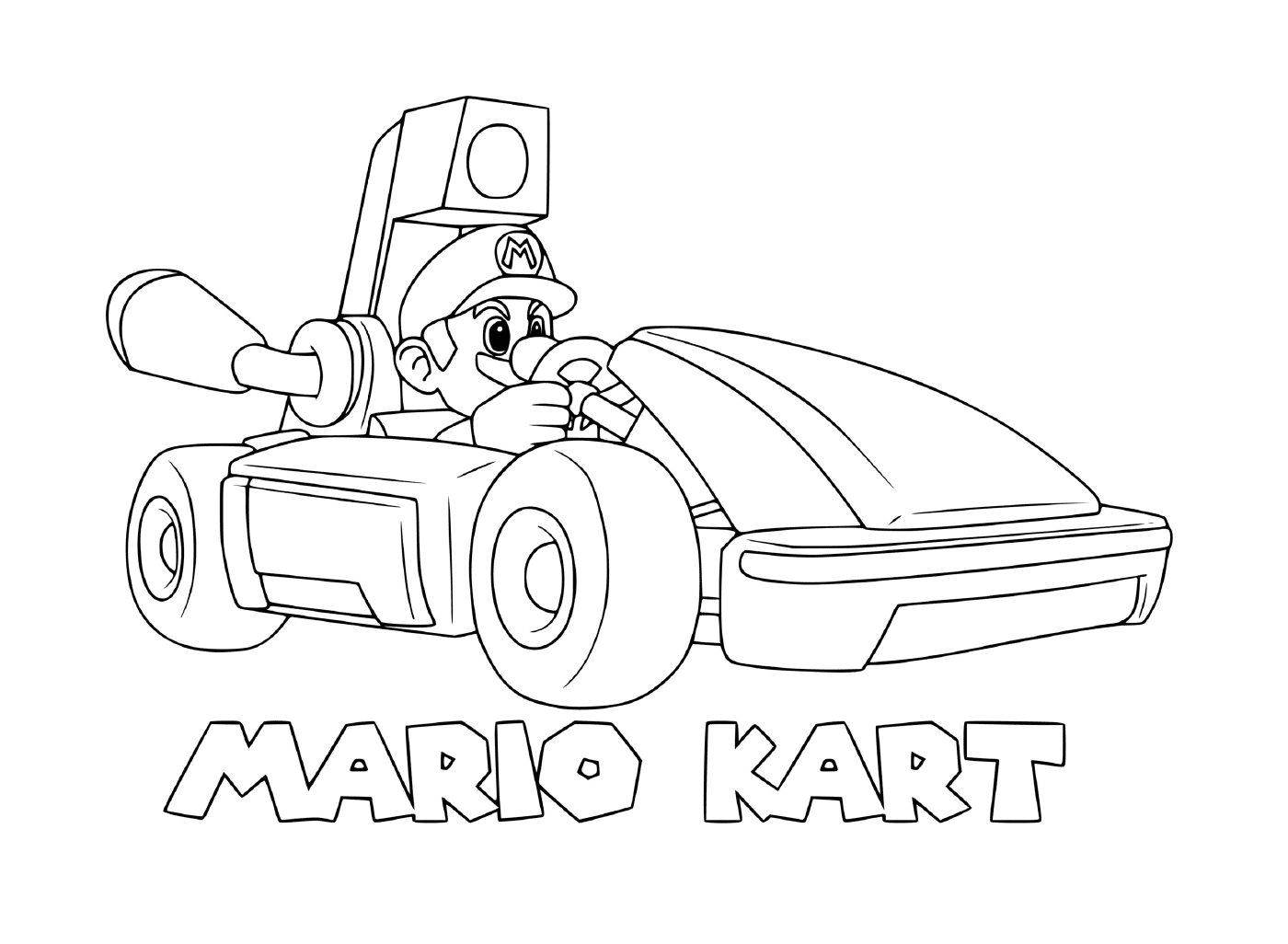  Mario Kart 8 Deluxe : Mario listo para la carrera de Fórmula 1 