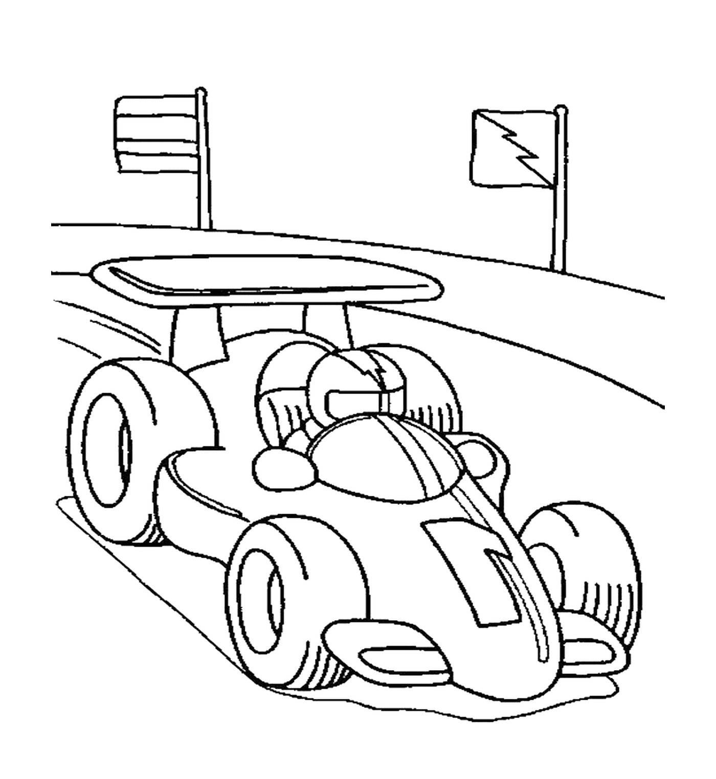  Формула 1 - водитель автомобиля 