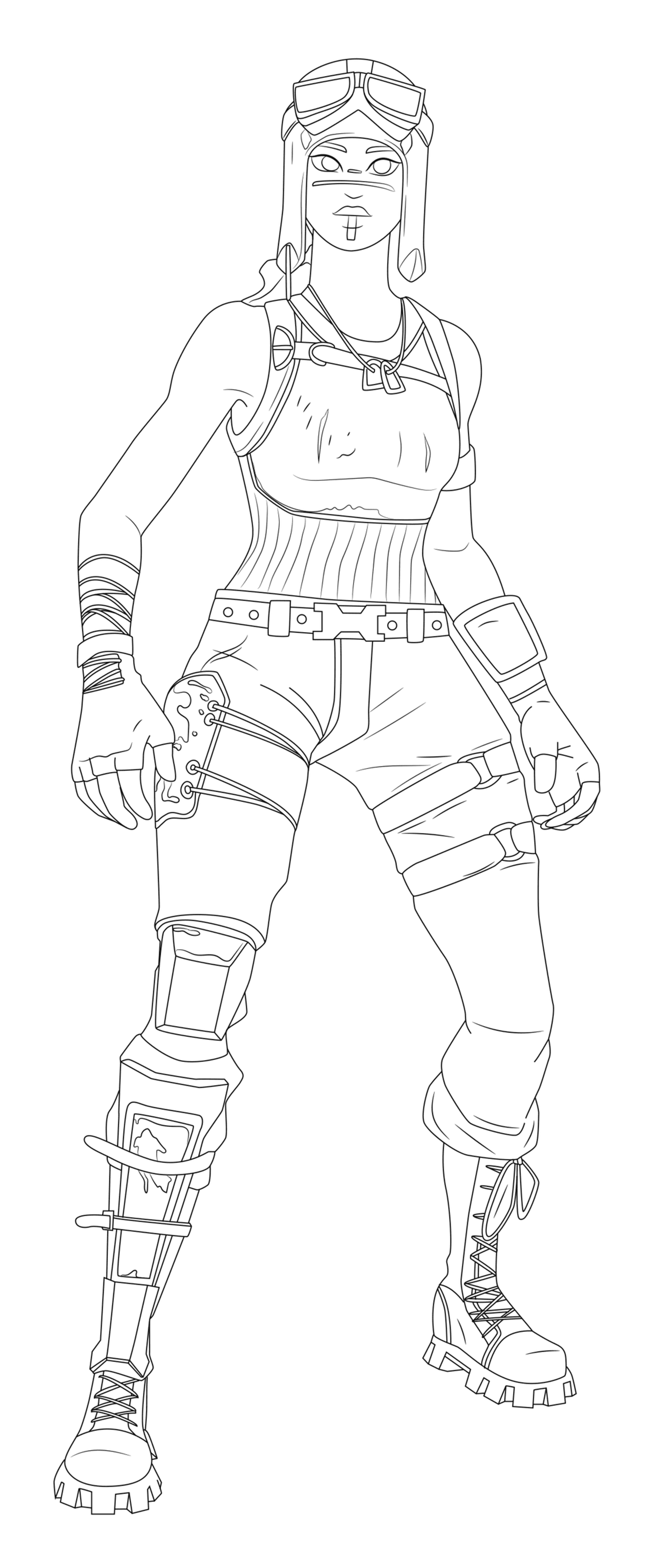  Renegade Raider with a helmet 