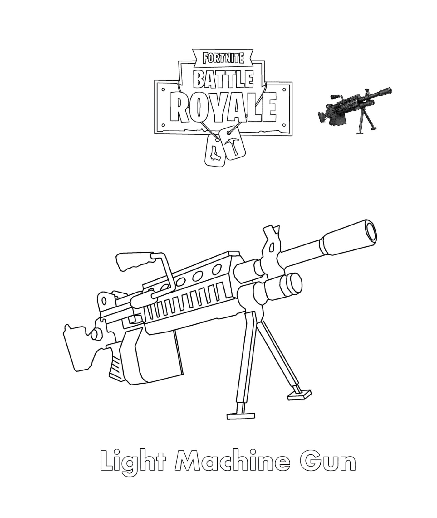  Gunner rifle in Fortnite 