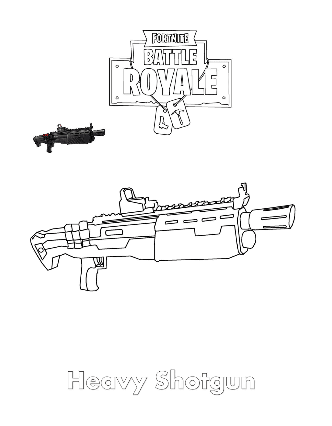 Пистолет в Фортните 
