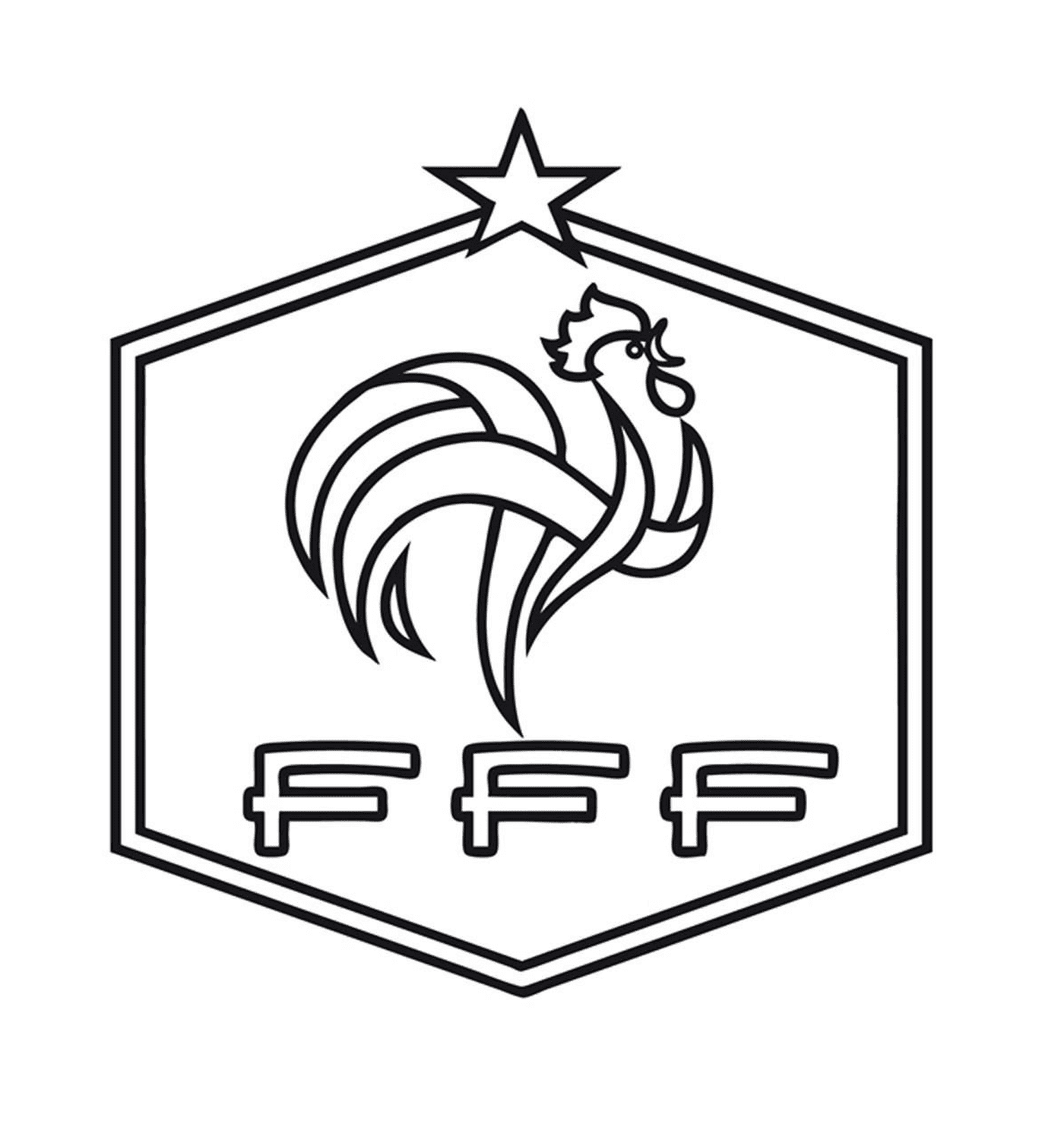  El gallo icónico de la FFF 