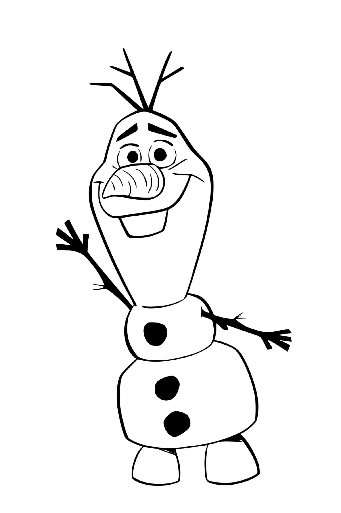  Olaf en el reino de Arendelle 