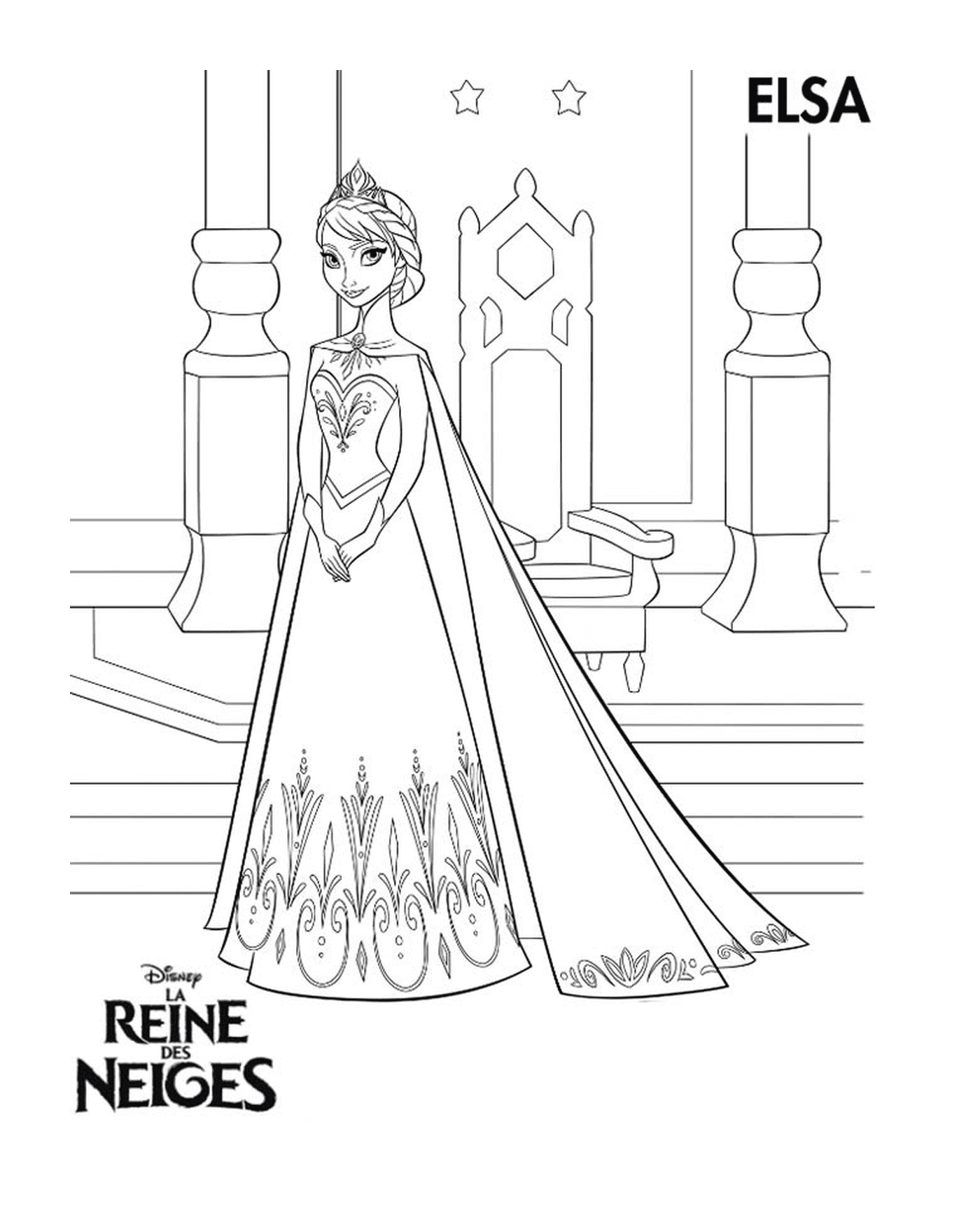  Princesa Elsa, Reina de las Nieves 