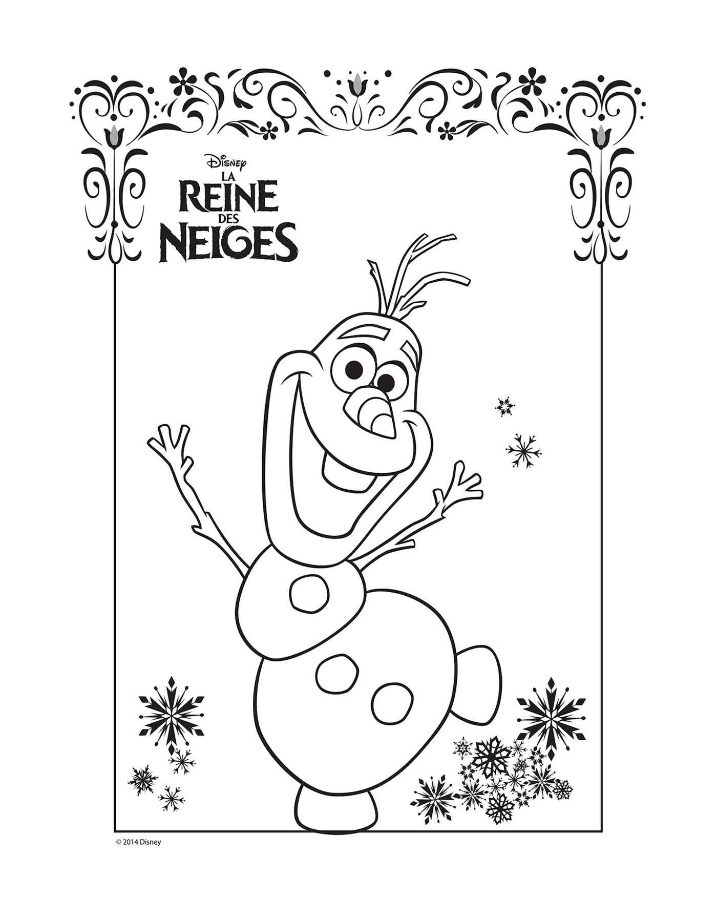  Olaf, La Reina de las Nieves 